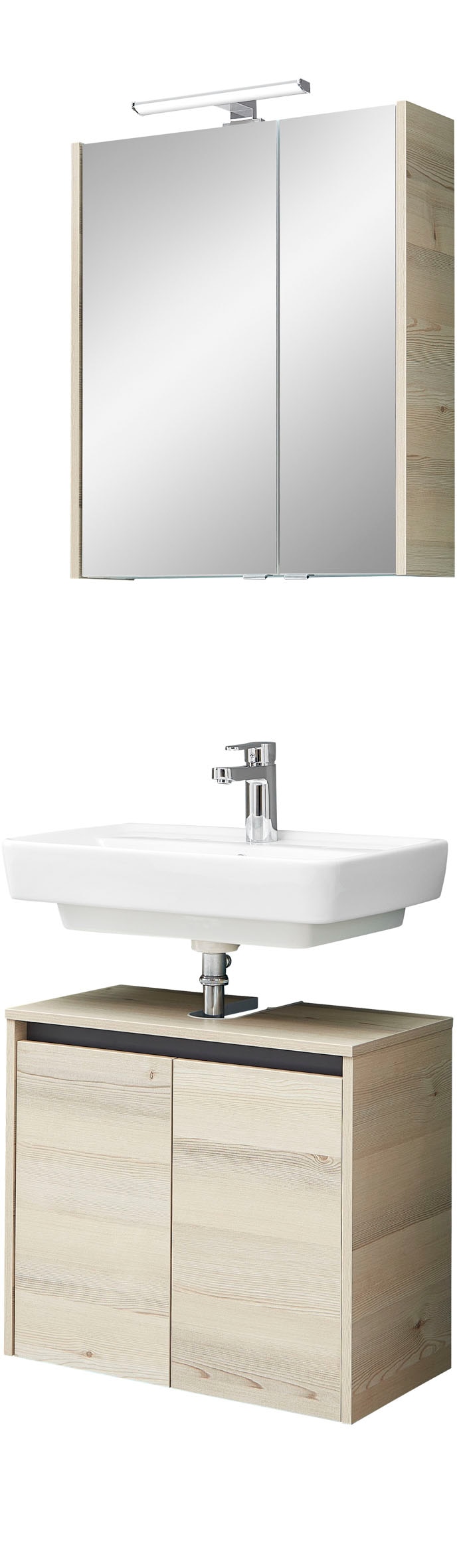 Saphir Badmöbel-Set "4-teilig, mit Soft-Close Auszügen" Komplett-Set, 2 Stk günstig online kaufen