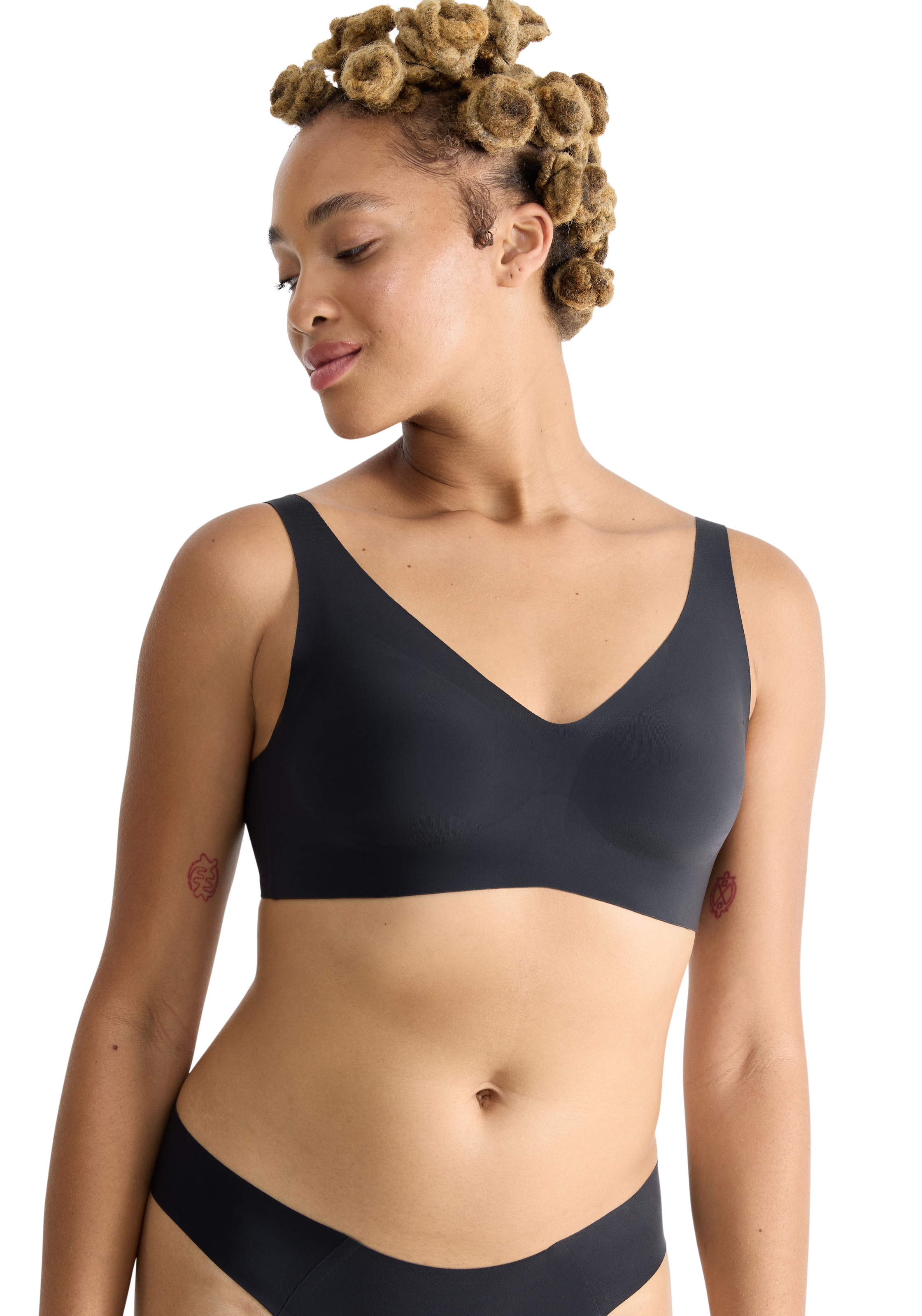 sloggi Bügelloser BH »ZERO Feel 2.0 Soft bra«, mit atmungsaktiven, herausnehmbaren Pads