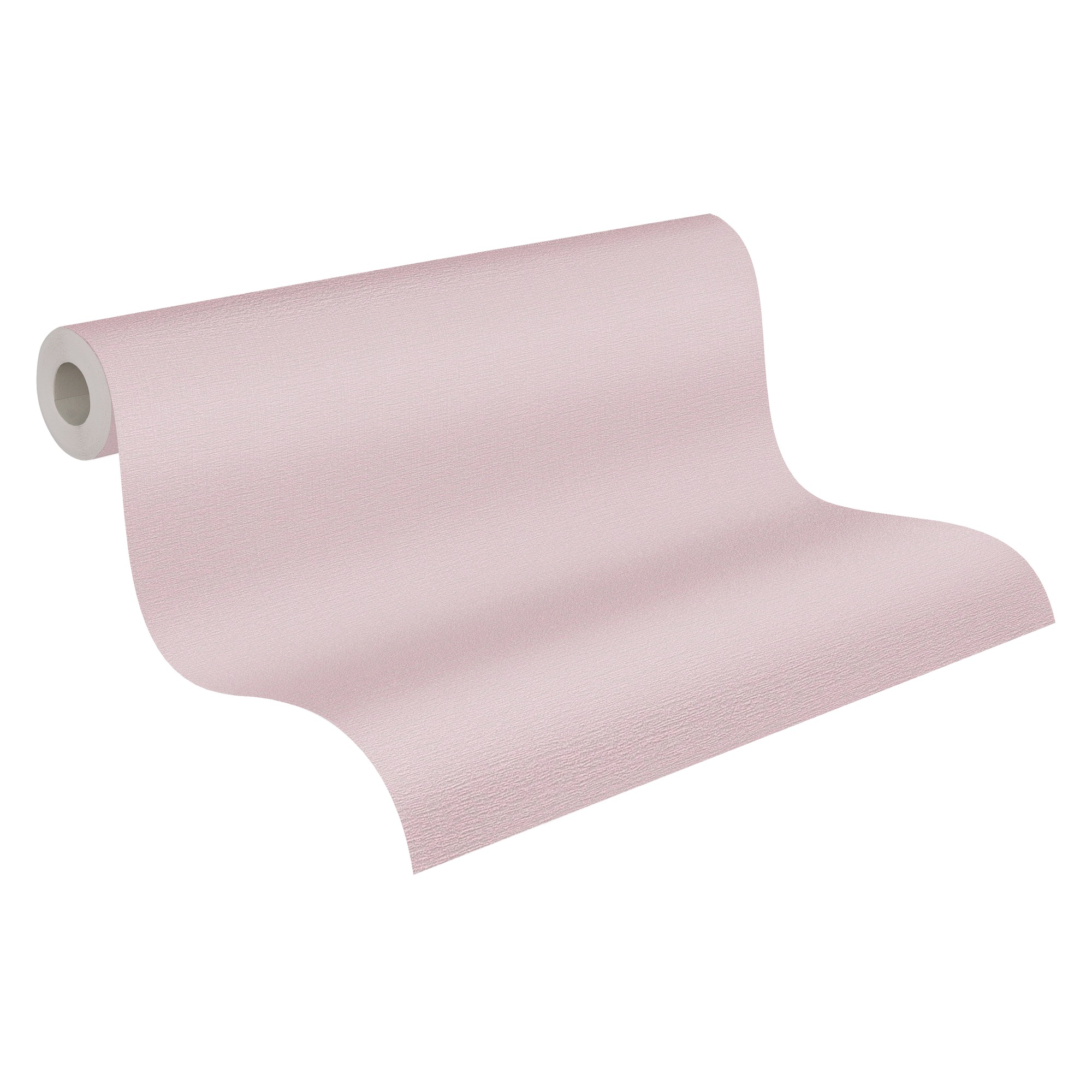 papier peint uni rose et vieux rose - A.S. Création