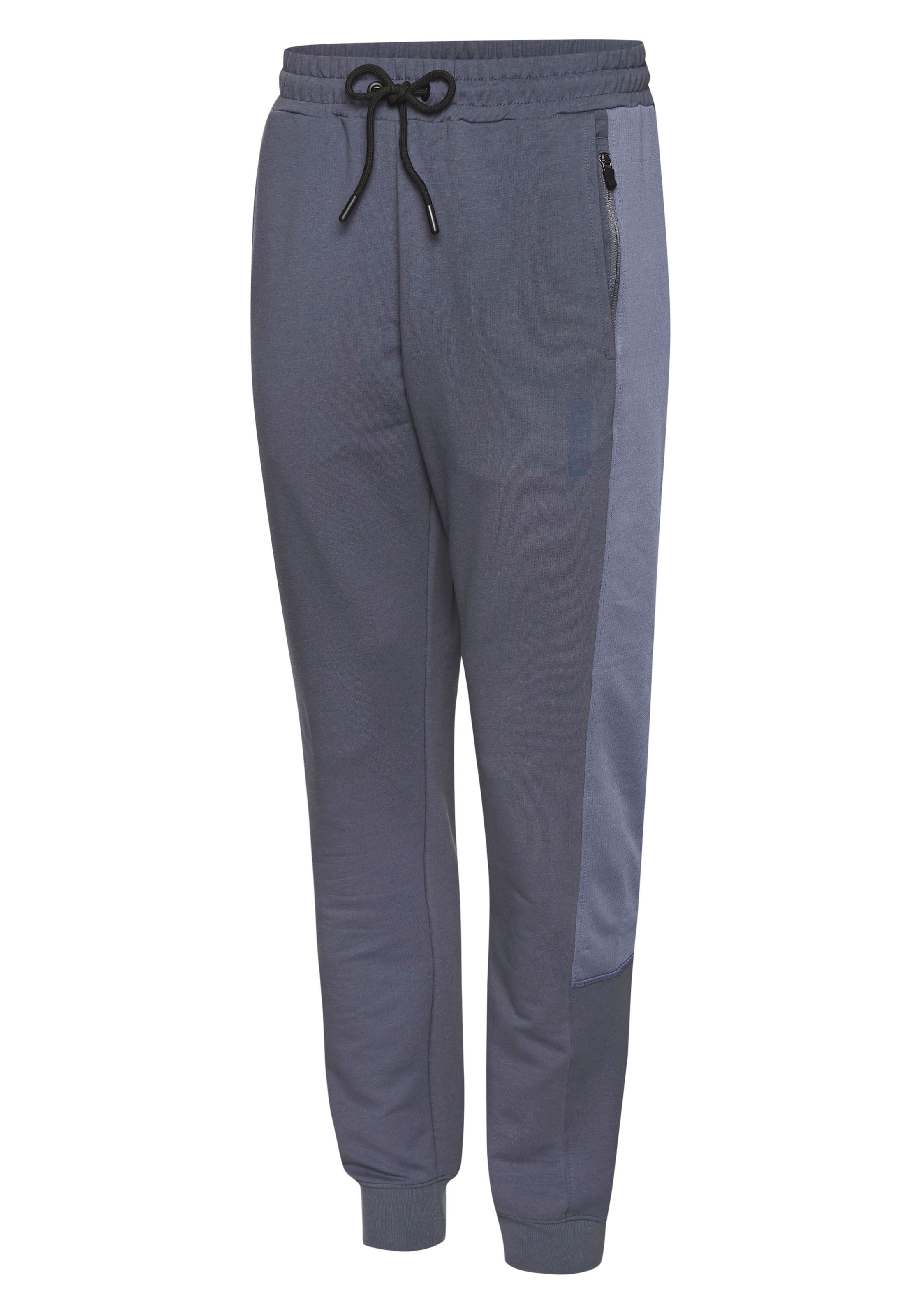 le jogger® Sweatpants  mit farblichen Einsatz und Reißverschlusstaschen