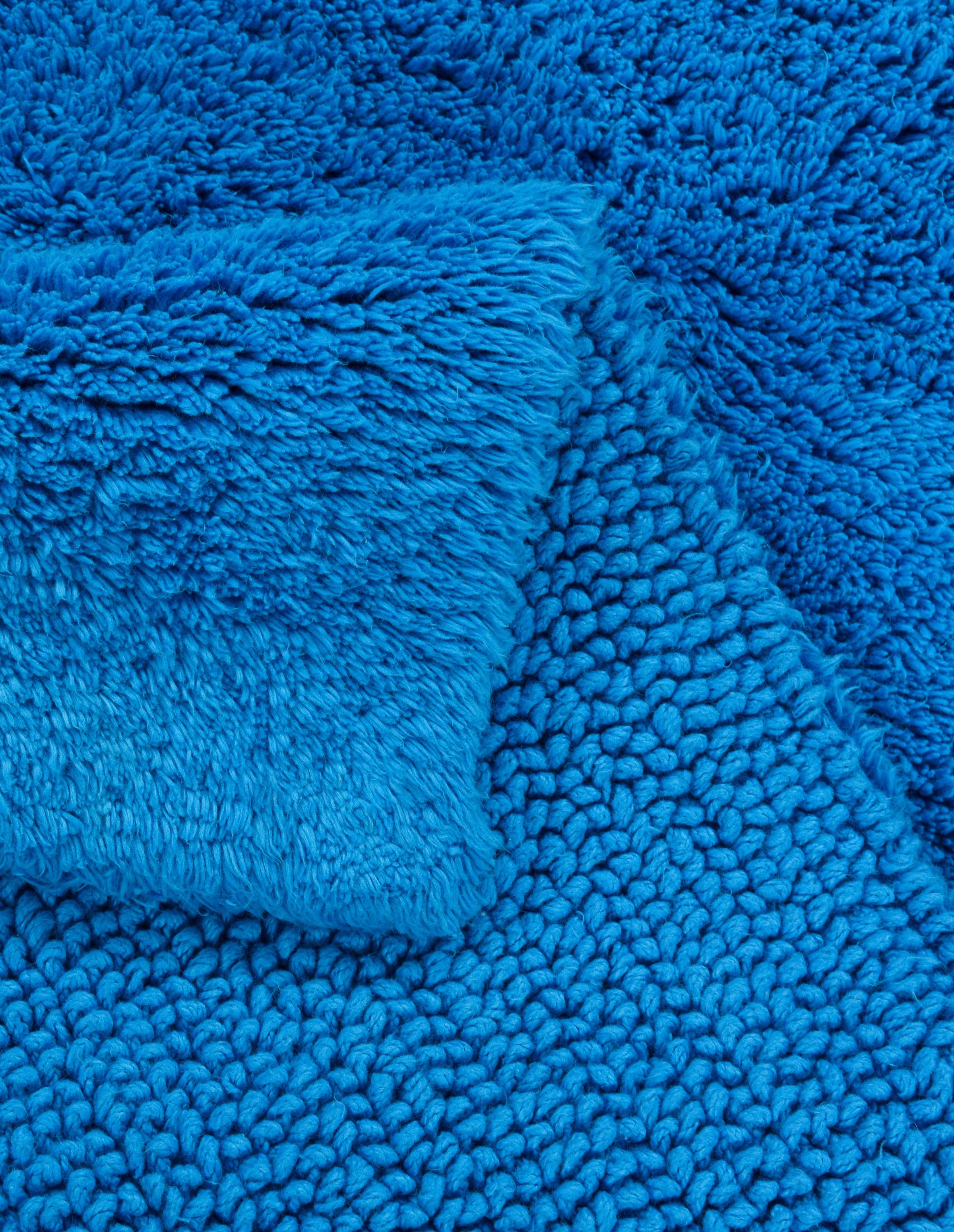 TOM TAILOR HOME Badematte "Cotton Double Uni" Höhe 20 mm beidseitig nutzbar günstig online kaufen