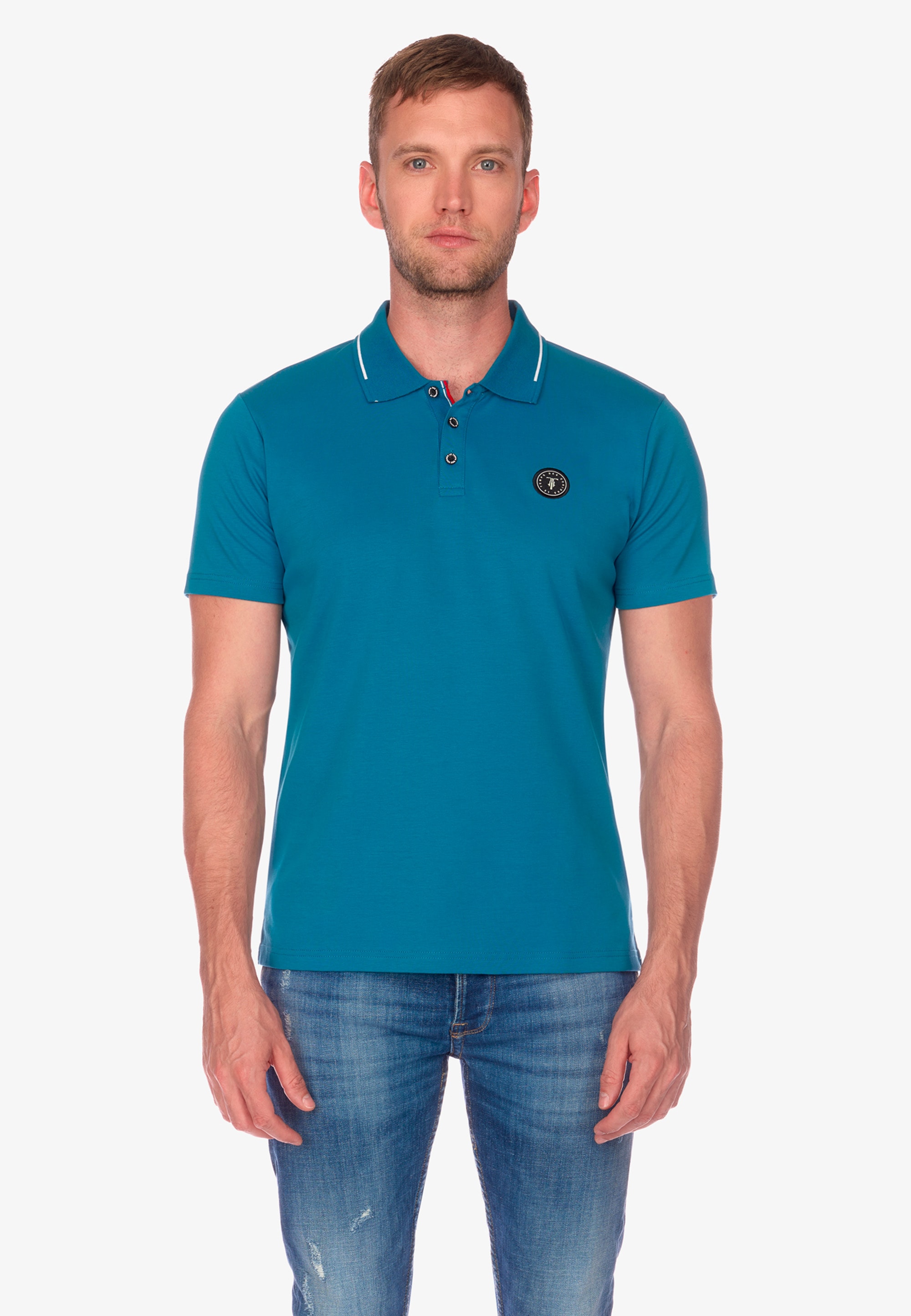 Le Temps Des Cerises Poloshirt "ARON", in klassischem Design