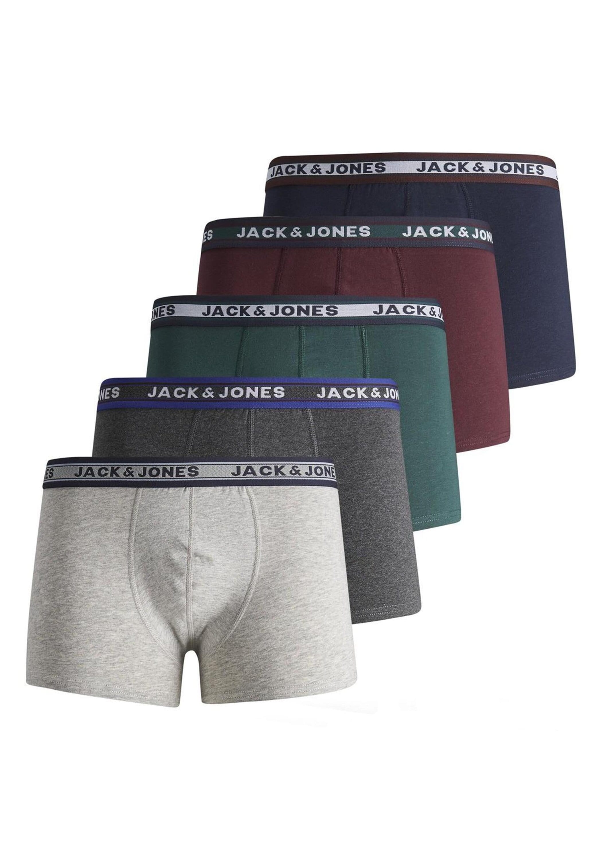 Jack & Jones Boxershorts »Boxershort JACOLIVER TRUNKS 5 PACK JNR NOOS 5er Pack«