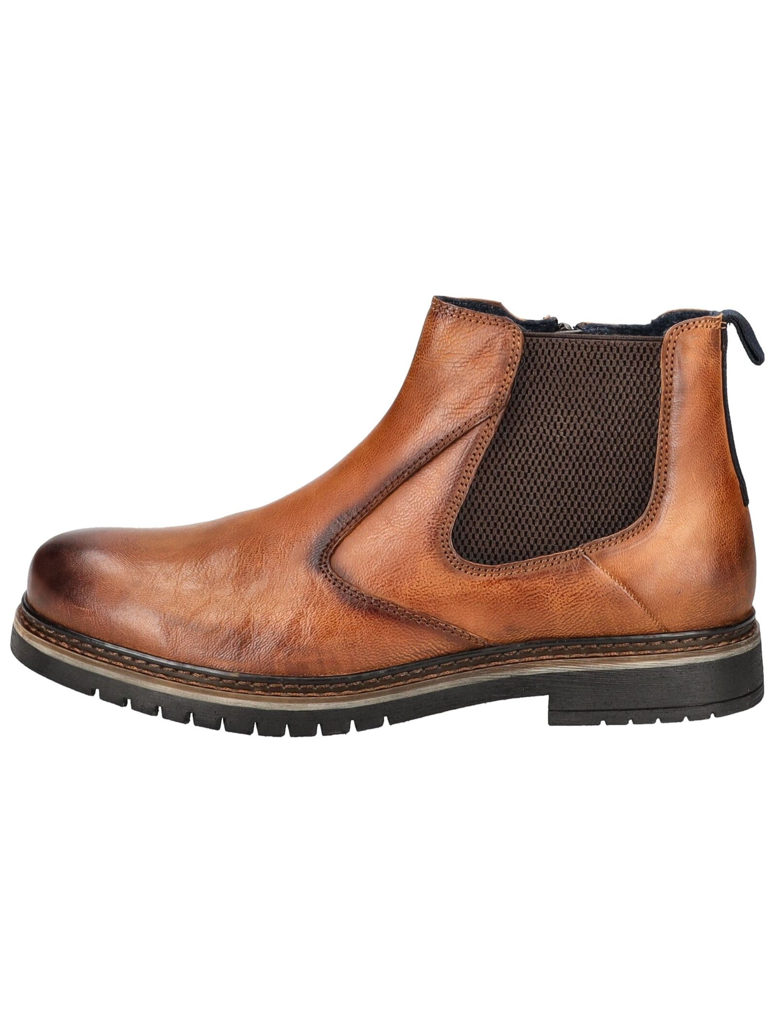 bugatti Stiefelette »bugatti Stiefelette Leder/Textil«