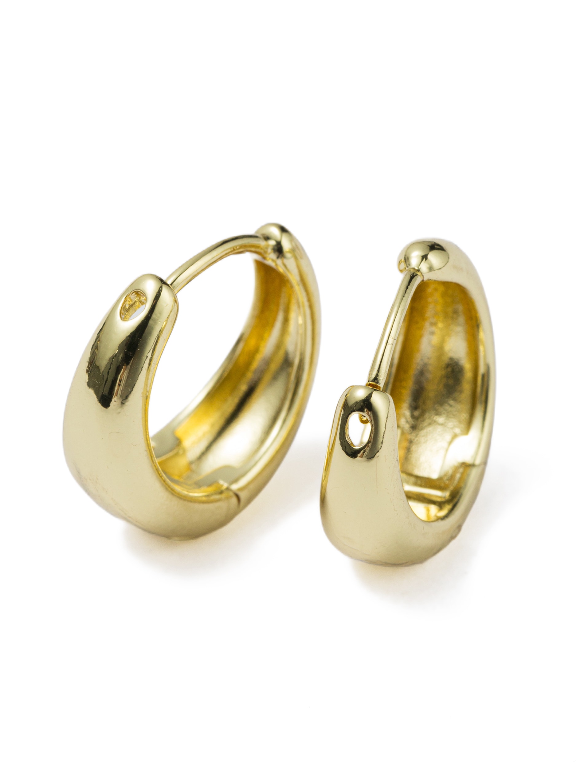 Firetti Paar Creolen »Schmuck Geschenk Kupfer Ohrschmuck Ohrringe« Made in Germany