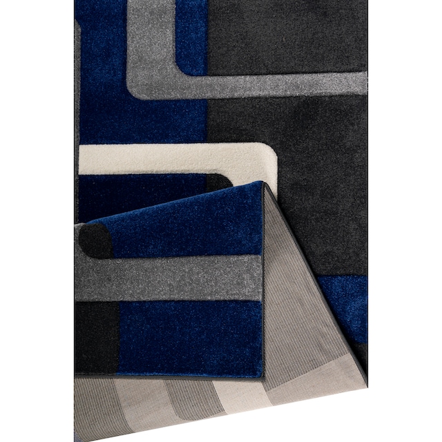 my home Teppich »Maxim«, rechteckig, Hoch-Tief-Effekt, Kurzflor, 3D-Design  auf Rechnung | BAUR