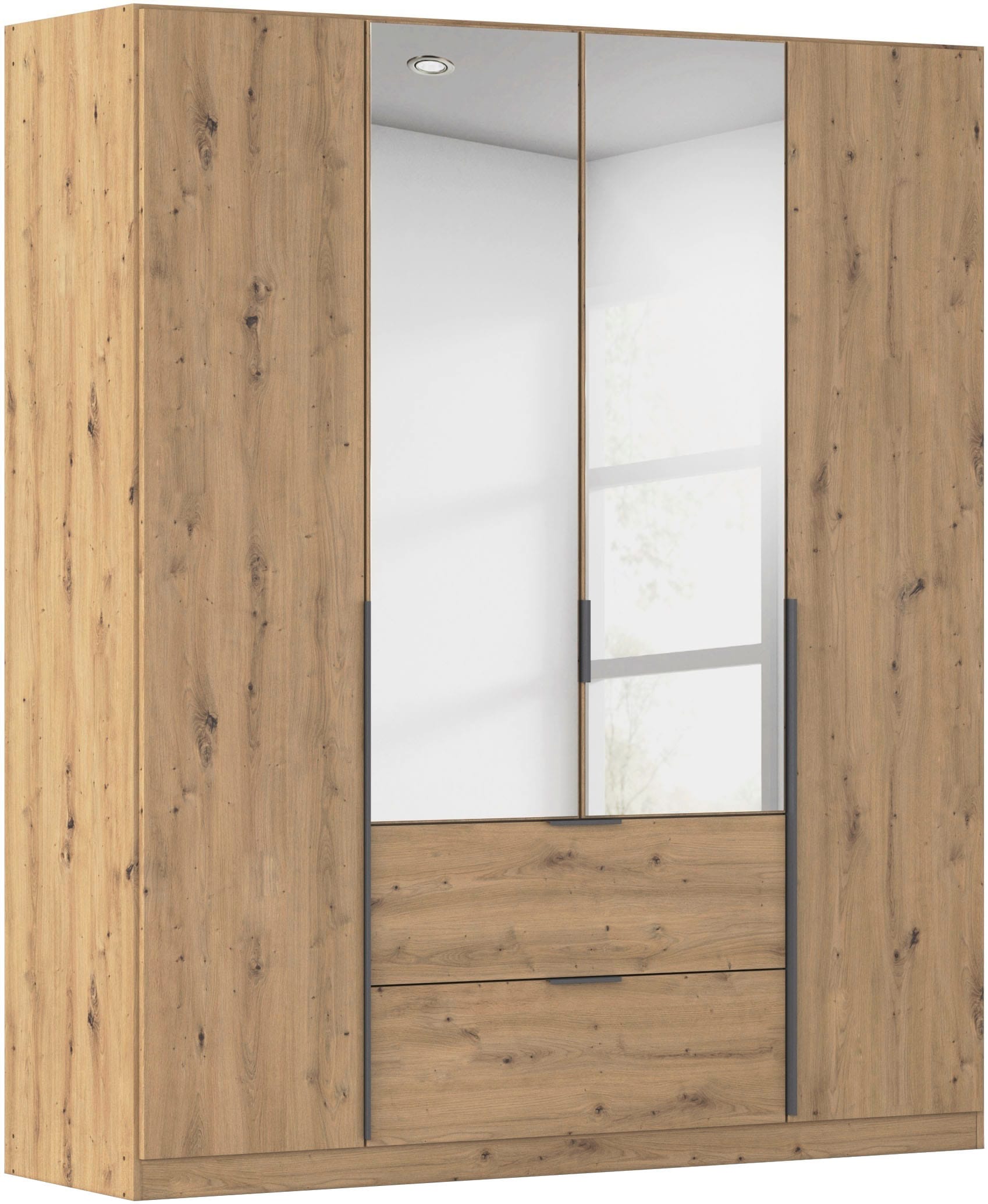 OTTO home Drehtürenschrank "Kleiderschrank Schrank Garderobe AGORDO mit Dek günstig online kaufen