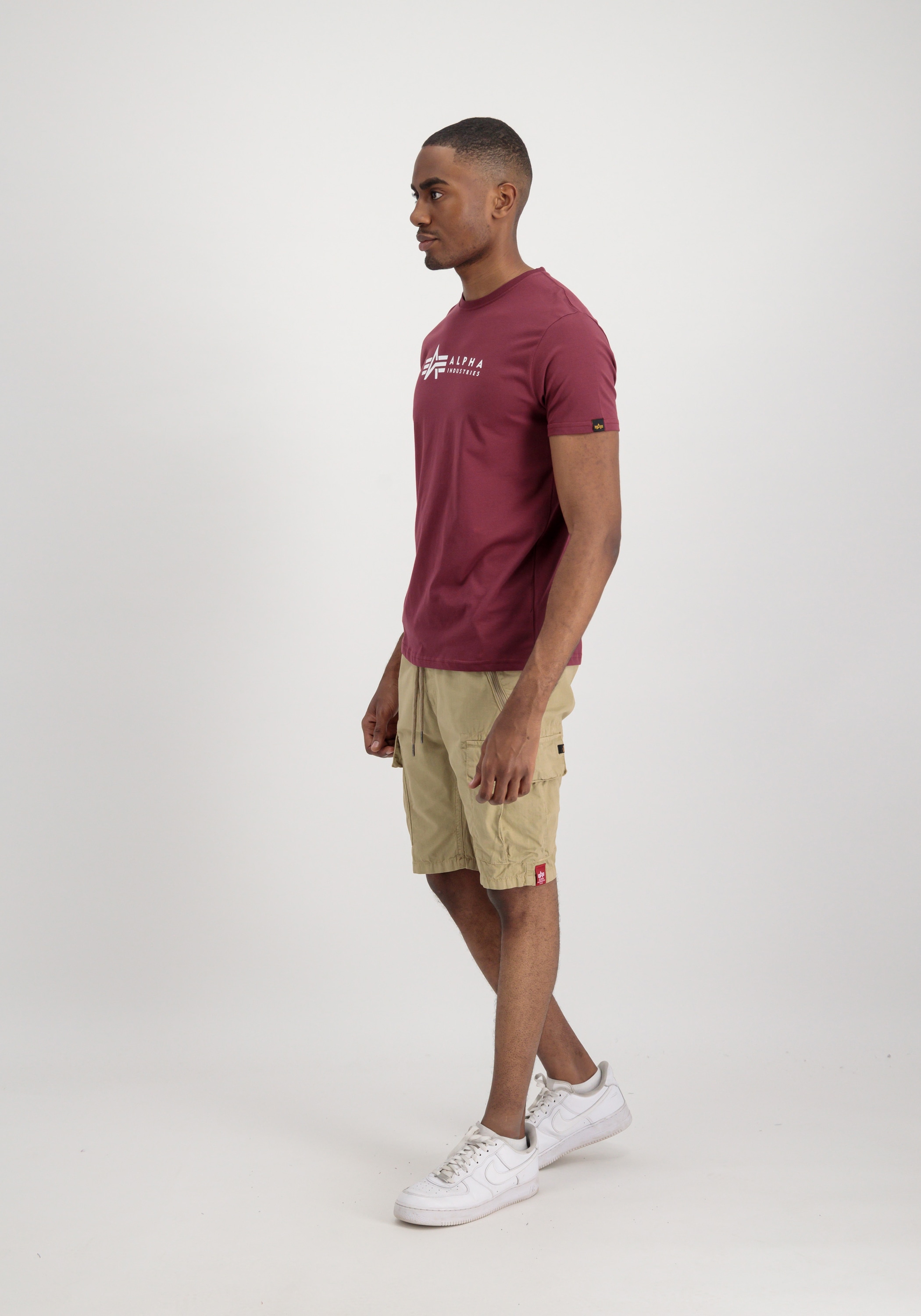 Alpha Industries T-Shirt »Alpha Industries Men - T-Shirts Alpha Label T 2 Pack«