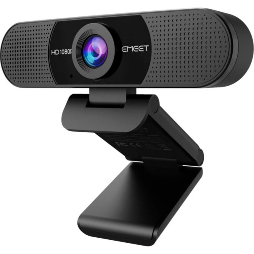 eMeet Camcorder »C960 HD Webcam mit 2 KI Array Mikrofonen«, Full HD