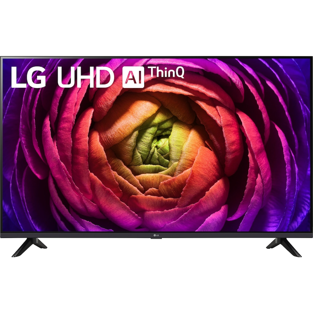 LG LCD-LED Fernseher »43UR73006LA«, 108 cm/43 Zoll, 4K Ultra HD, Smart-TV, UHD,α5 Gen6 4K AI-Prozessor,Direct LED,AI Sound,WebOS 23