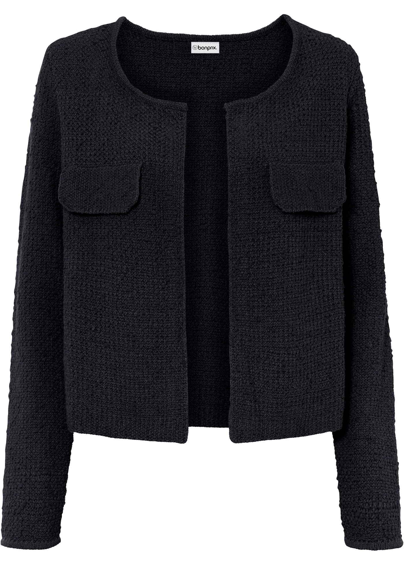 bonprix Strickjacke Loose fit, mit Bouclégarn, femininer Stil