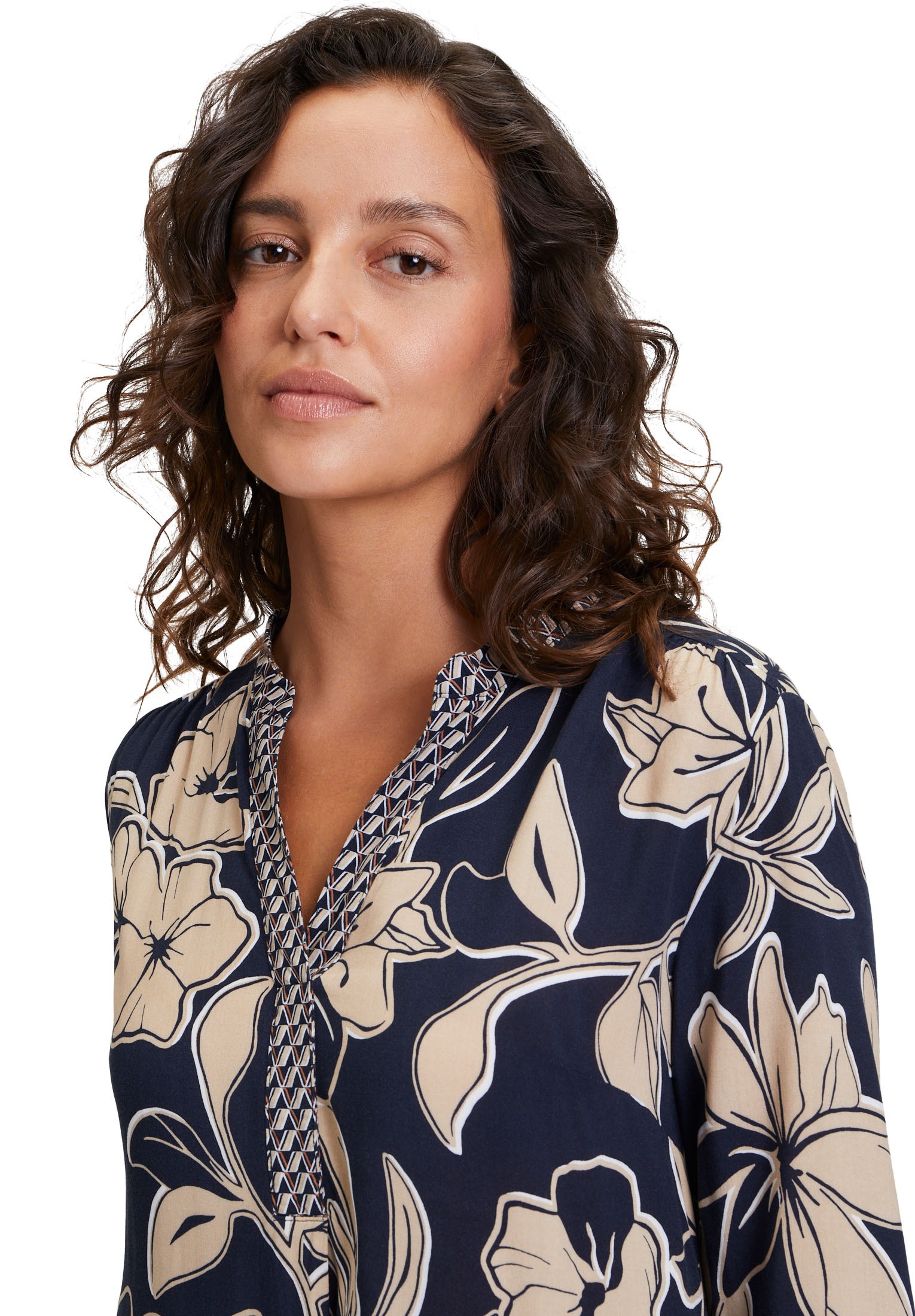 Betty Barclay Sommerkleid »Betty Barclay Damen Stufenkleid mit 3/4 Arm«, Druck