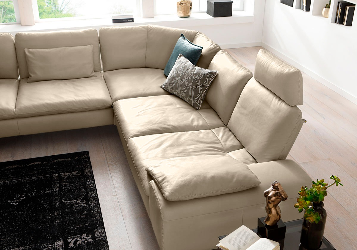 W.SCHILLIG Ecksofa "valentinoo, Designsofa, elegant und bequem, L-Form" mit günstig online kaufen