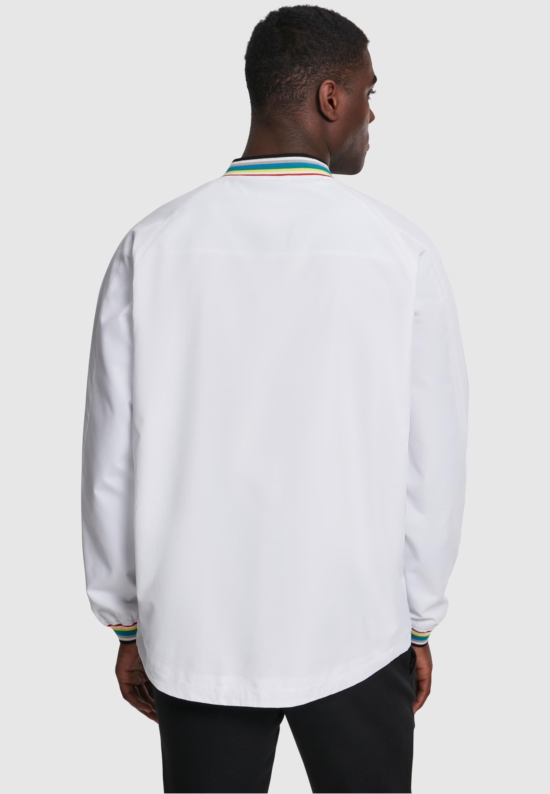 URBAN CLASSICS Rundhalspullover »Urban Classics Herren Warm Up Pull Over«, (1 tlg.)