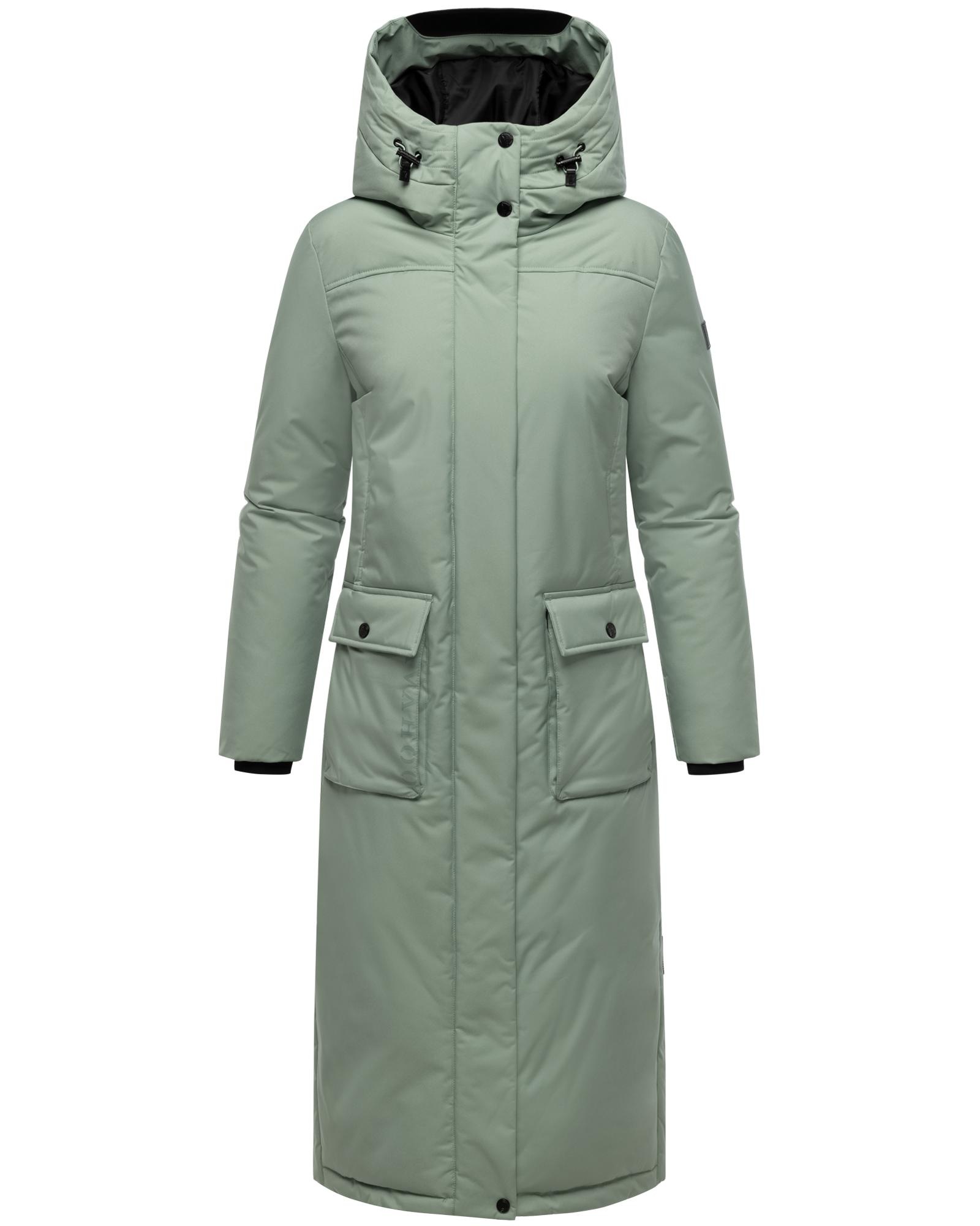 Navahoo Wolkenfrost XIV Damen Wintermantel Rauchmint L 3