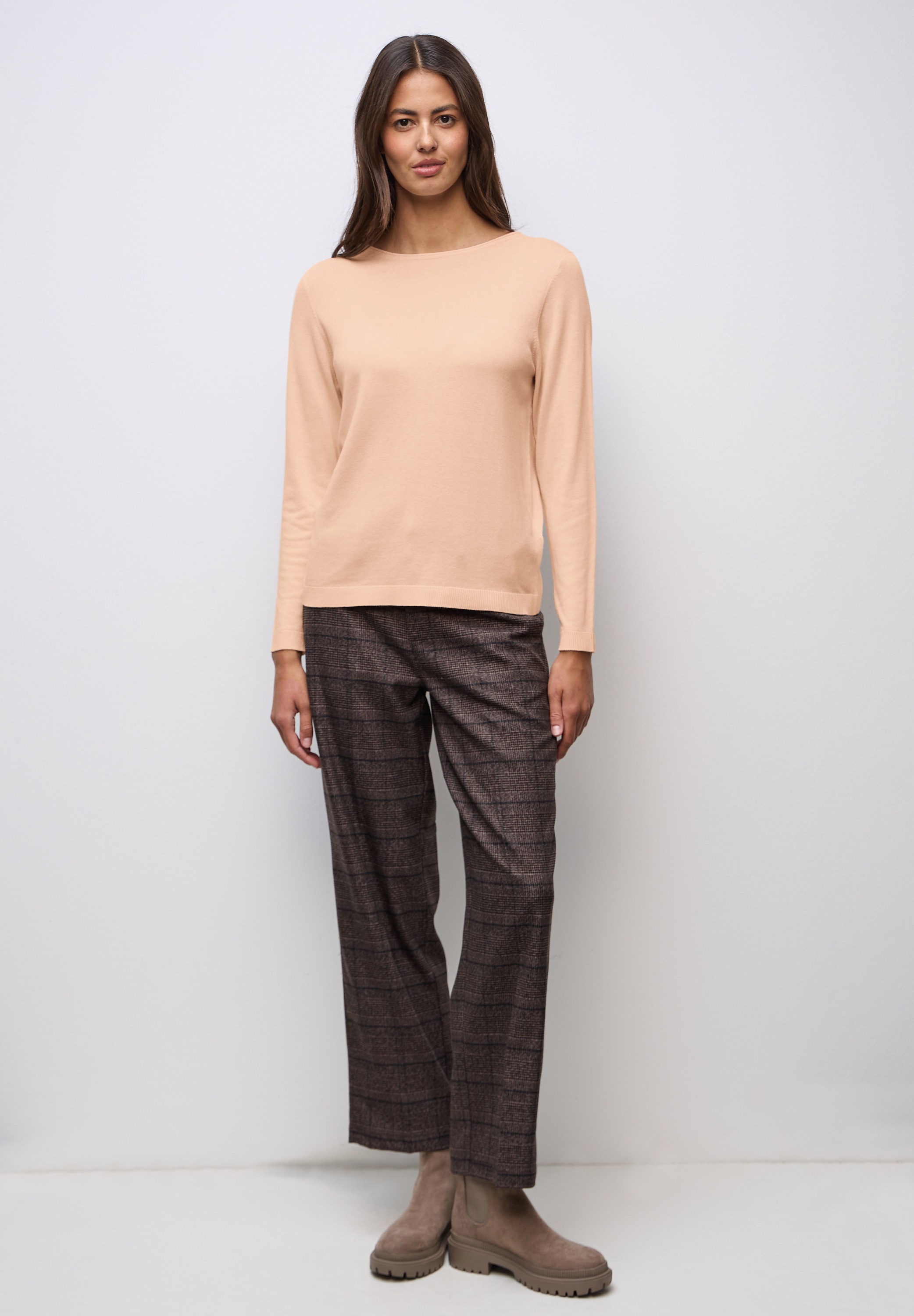 Thumbnail - STREET ONE Strickpullover mit U-Boot-Ausschnitt