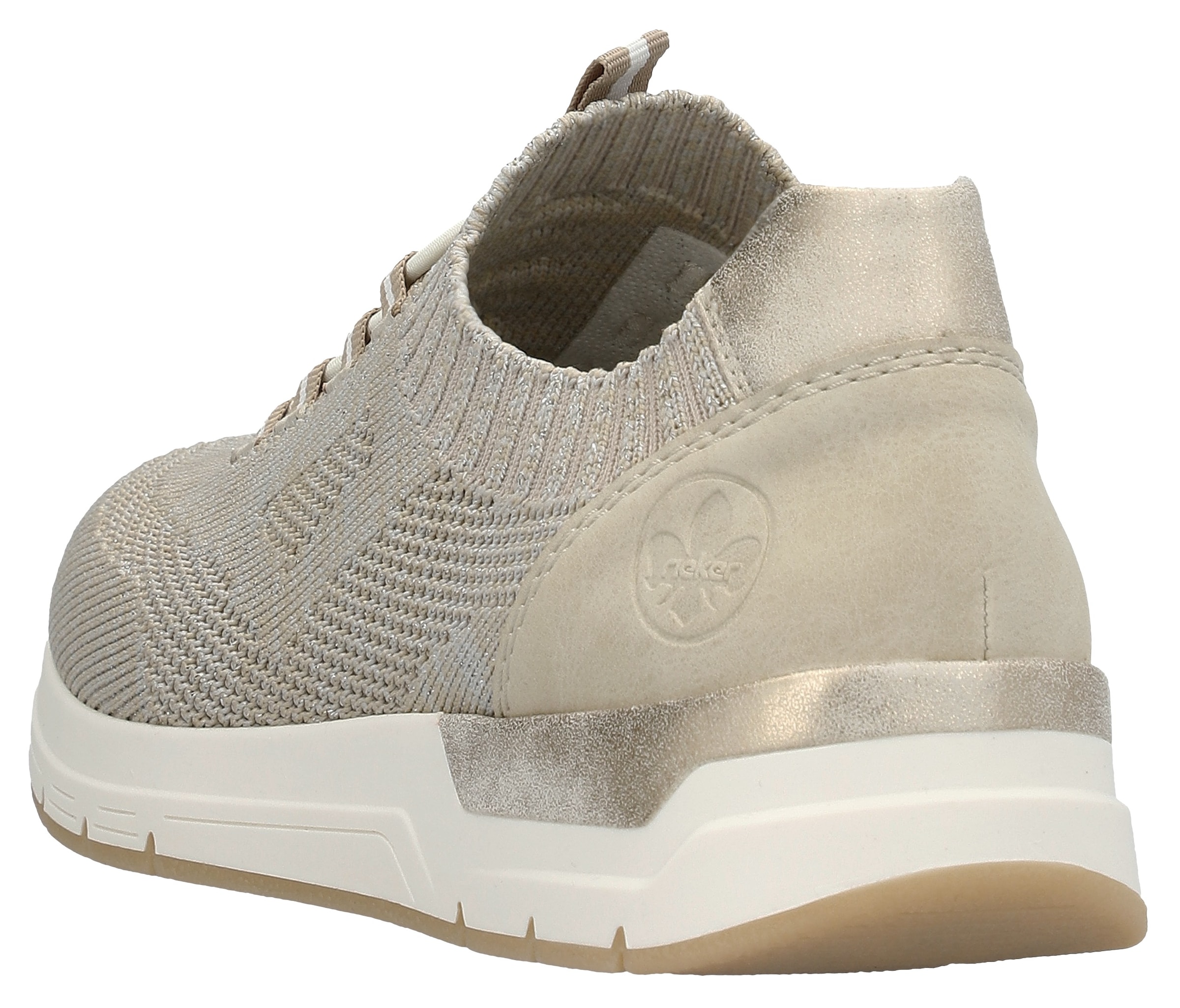 Rieker Slip-On Sneaker, Slipper, Schlupfschuh, Halbschuh, Freizeitsneaker mit Anziehlasche