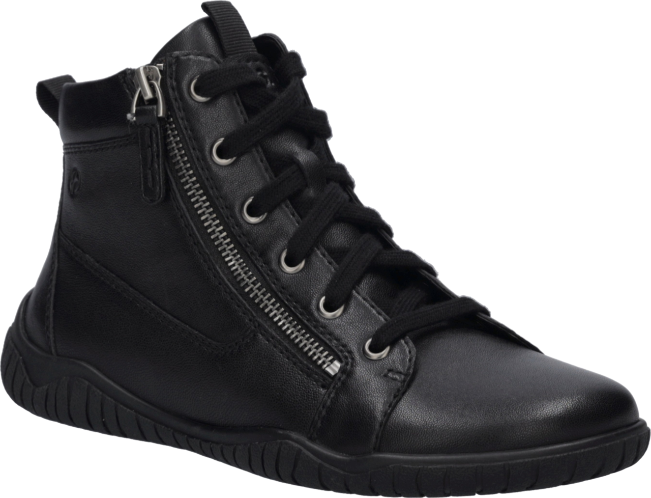 Josef Seibel Barfußschuh "Wynona 15" Schnürboots mit zwei Reißverschlüssen, Weite G (=weit)