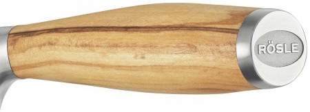 RÖSLE Brotmesser »Artesano«, (1 tlg.), mit Wellenschliff, Made in Solingen, Klingenspezialstahl, Olivenholz