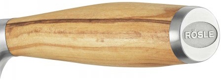 RÖSLE Brotmesser "Artesano" mit Wellenschliff, Made in Solingen, Klingenspezialstahl, Olivenholz