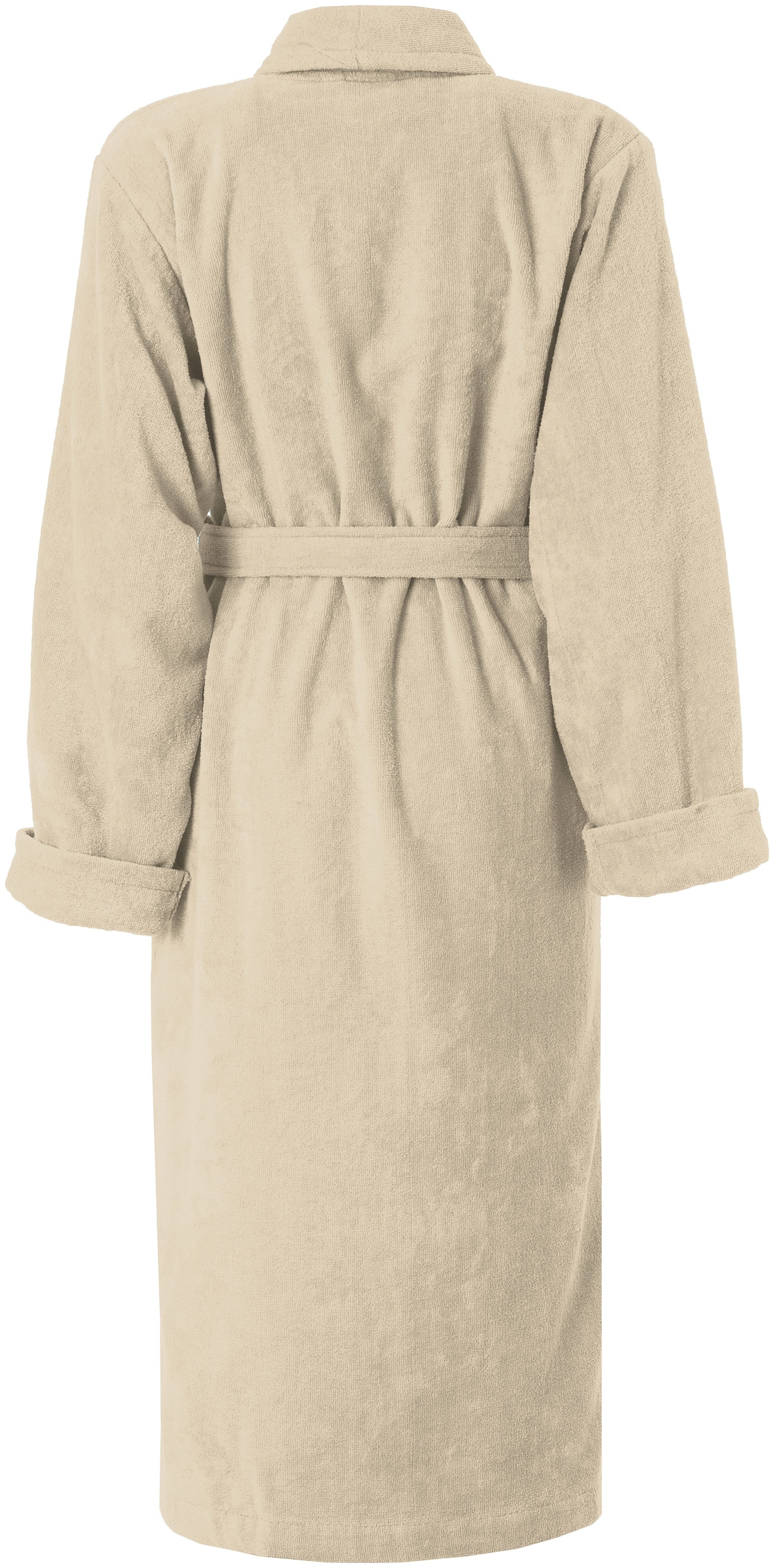 Seahorse Bademantel »Seahorse Pure Unisex«, (1 St.), Langarm, aufgesetzte Taschen