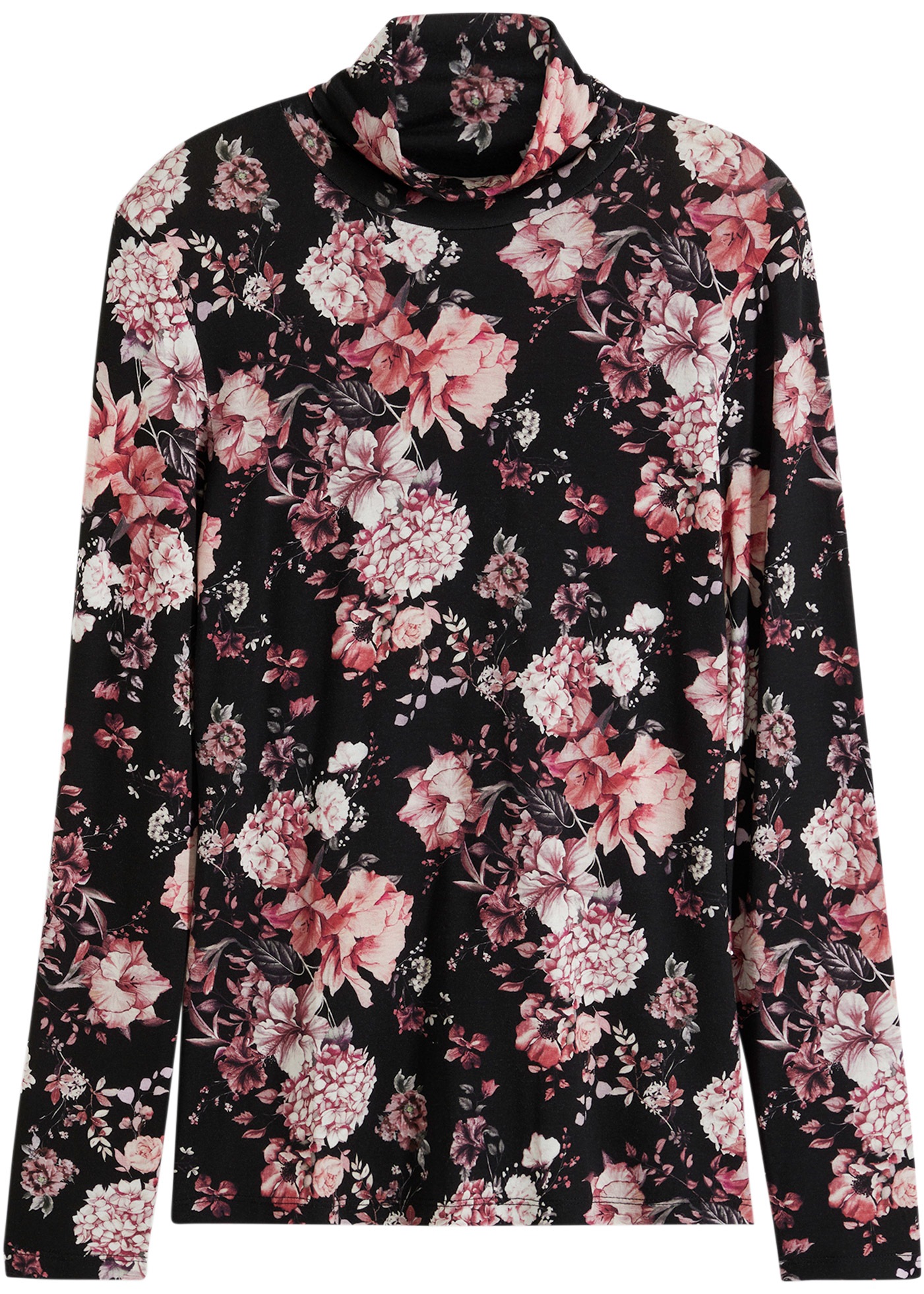 bonprix Langarmshirt »Langarmshirt aus softem Viskose-Mix« Langarmshirt aus softem Viskose-Mix