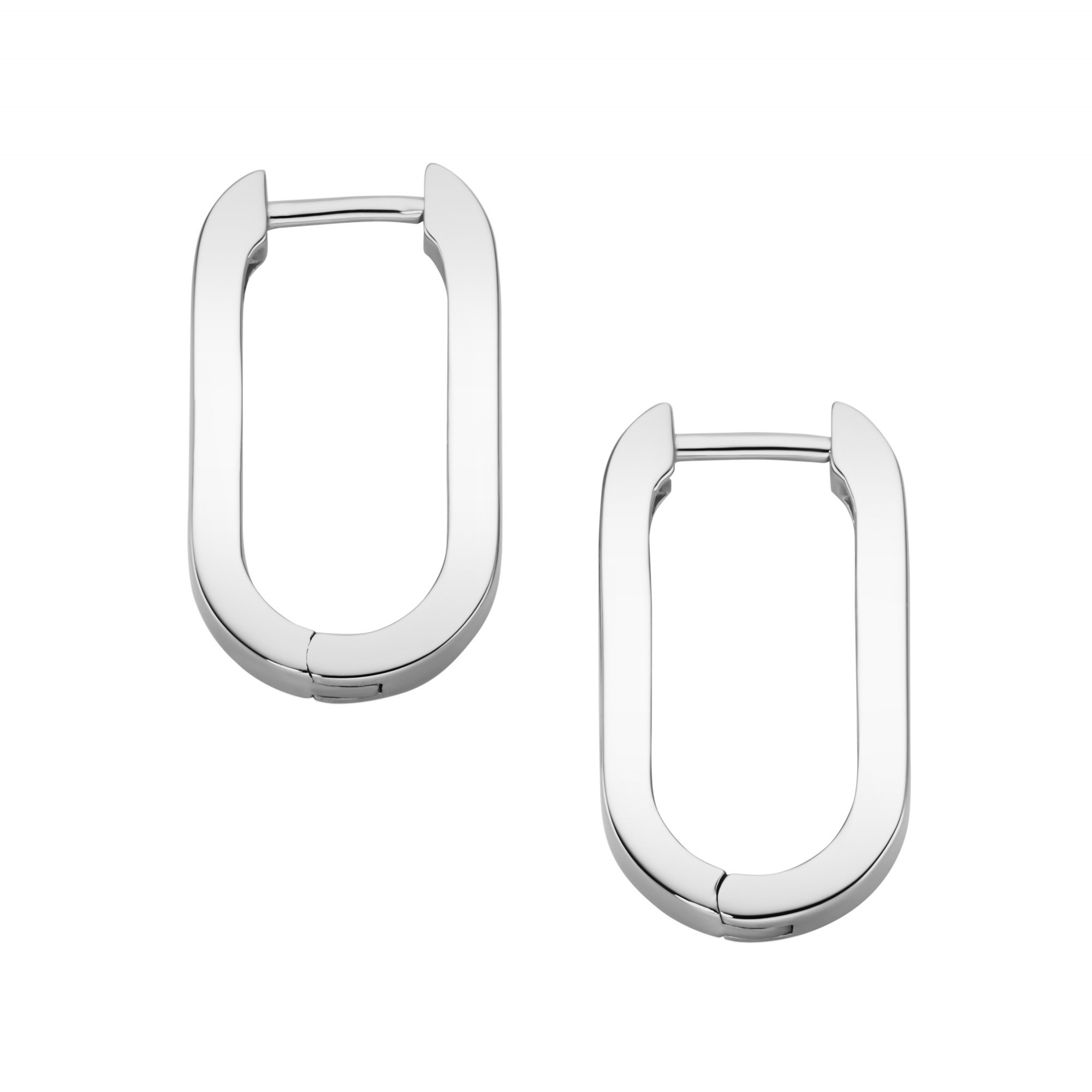 GIORGIO MARTELLO MILANO Paar Creolen »ovale Form, Silber 925«