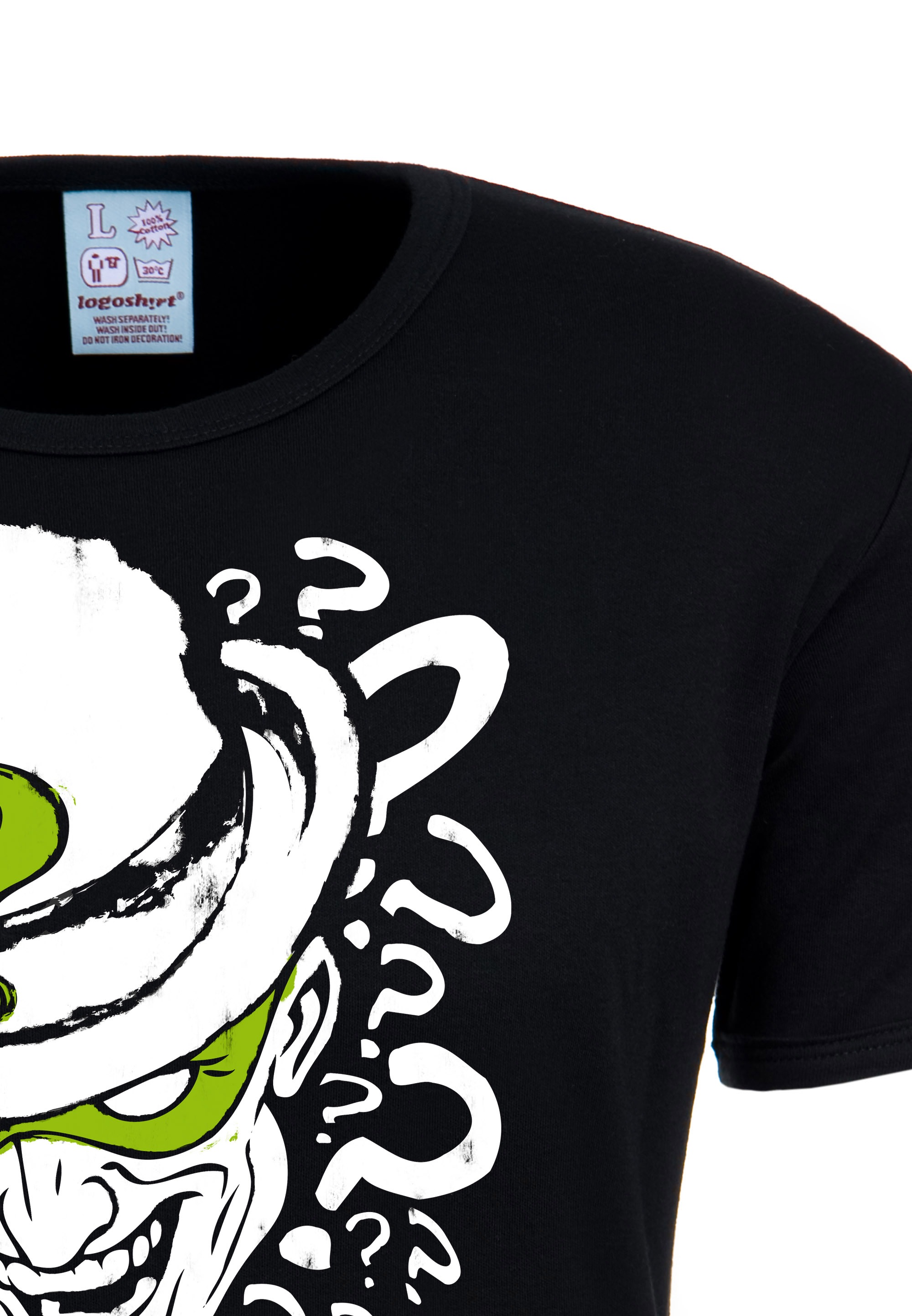 LOGOSHIRT T-Shirt »The Riddler«, mit lizenziertem Originaldesign