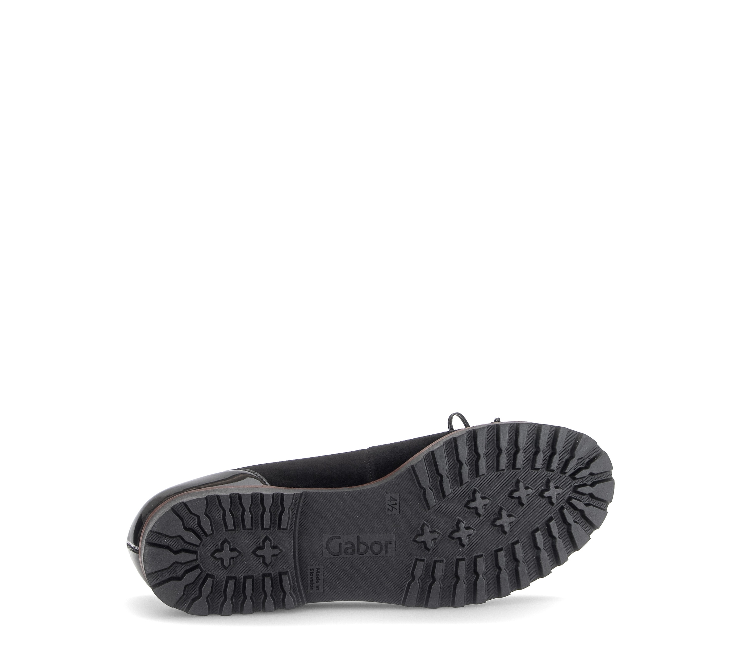 Gabor Ballerina  Blockabsatz, Businessmode, Schlüpfschuh mit Zierschleife