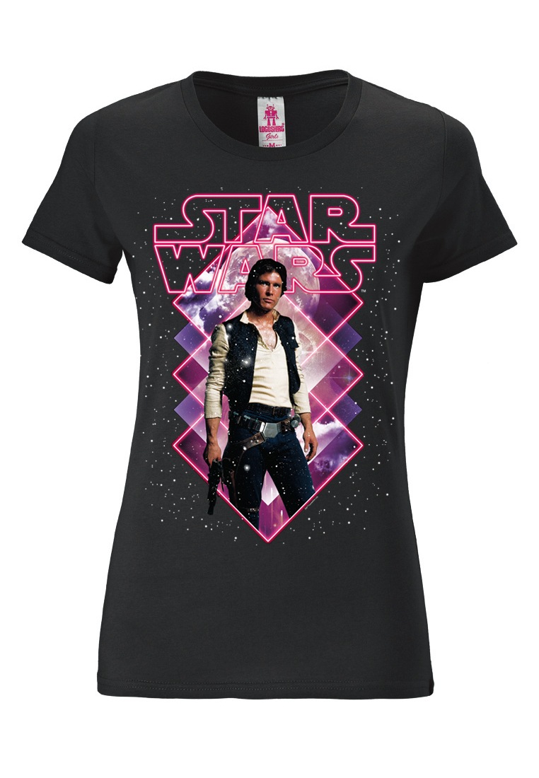 LOGOSHIRT T-Shirt »Star Wars - Han Solo«, mit coolem Han Solo-Print