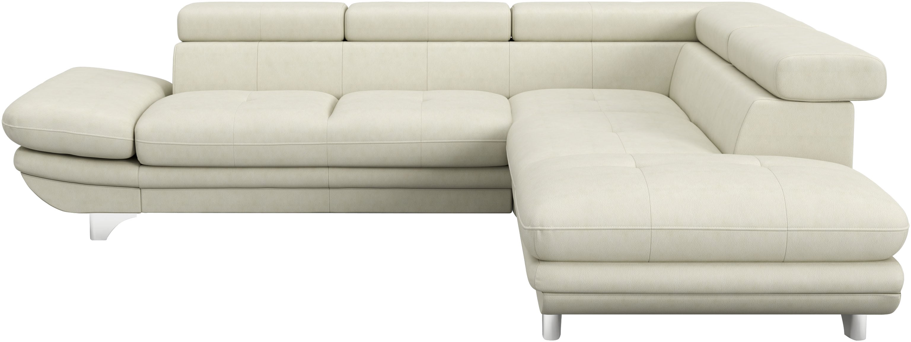 Thumbnail - COTTA Ecksofa "Enterprise L-Form" mit Arm- & Kopfteilverstellung, wahlweise mit Bettfunktion