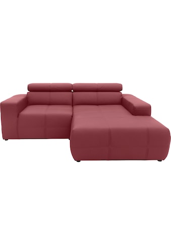 Ecksofa »Brandon kleine Ausführung B/T/H: 214/100/80 cm«