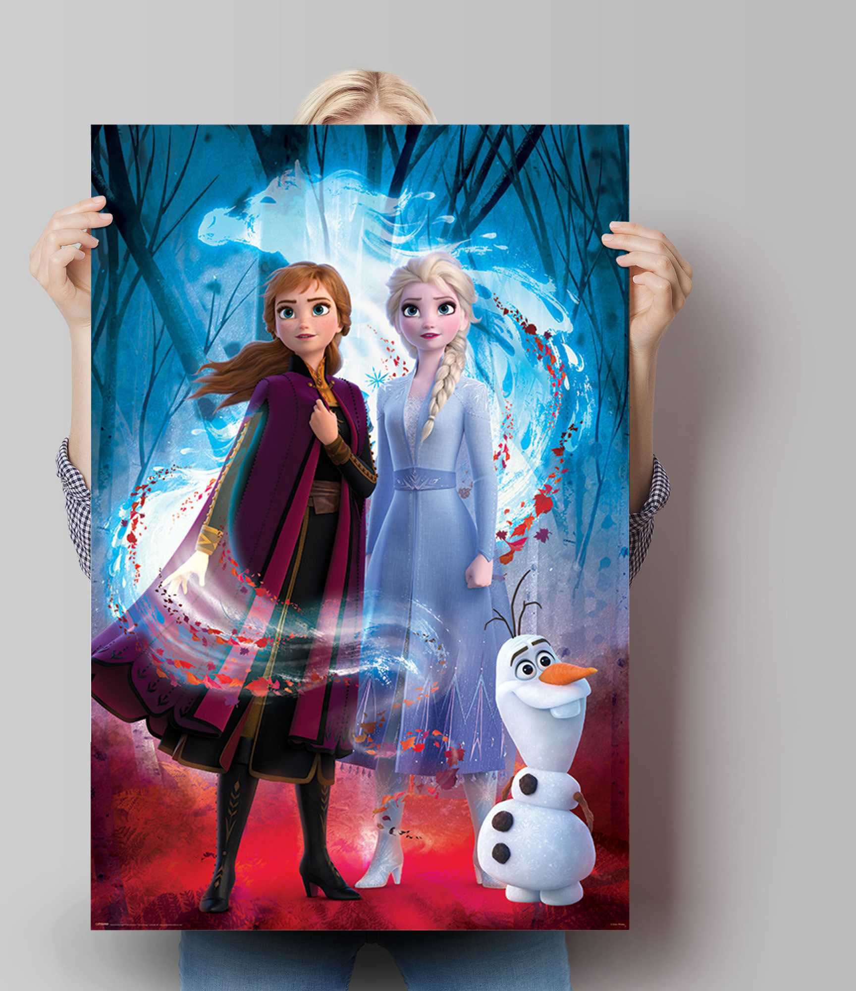 Reinders Poster "Poster Frozen 2 Anna - Elsa - Olaf - Disney" Film 1 Stk. t günstig online kaufen