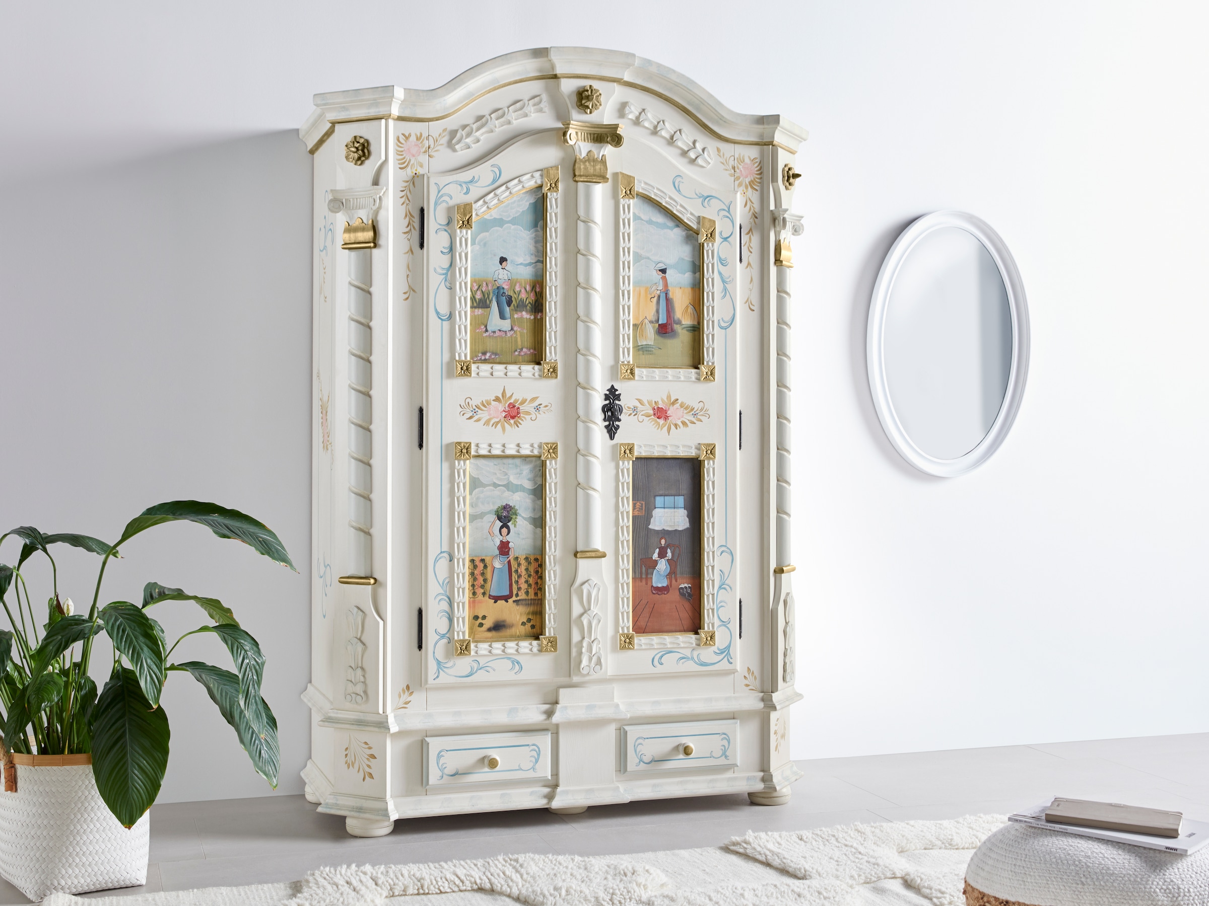 Home affaire Bauernschrank »Teisendorf Schranke«