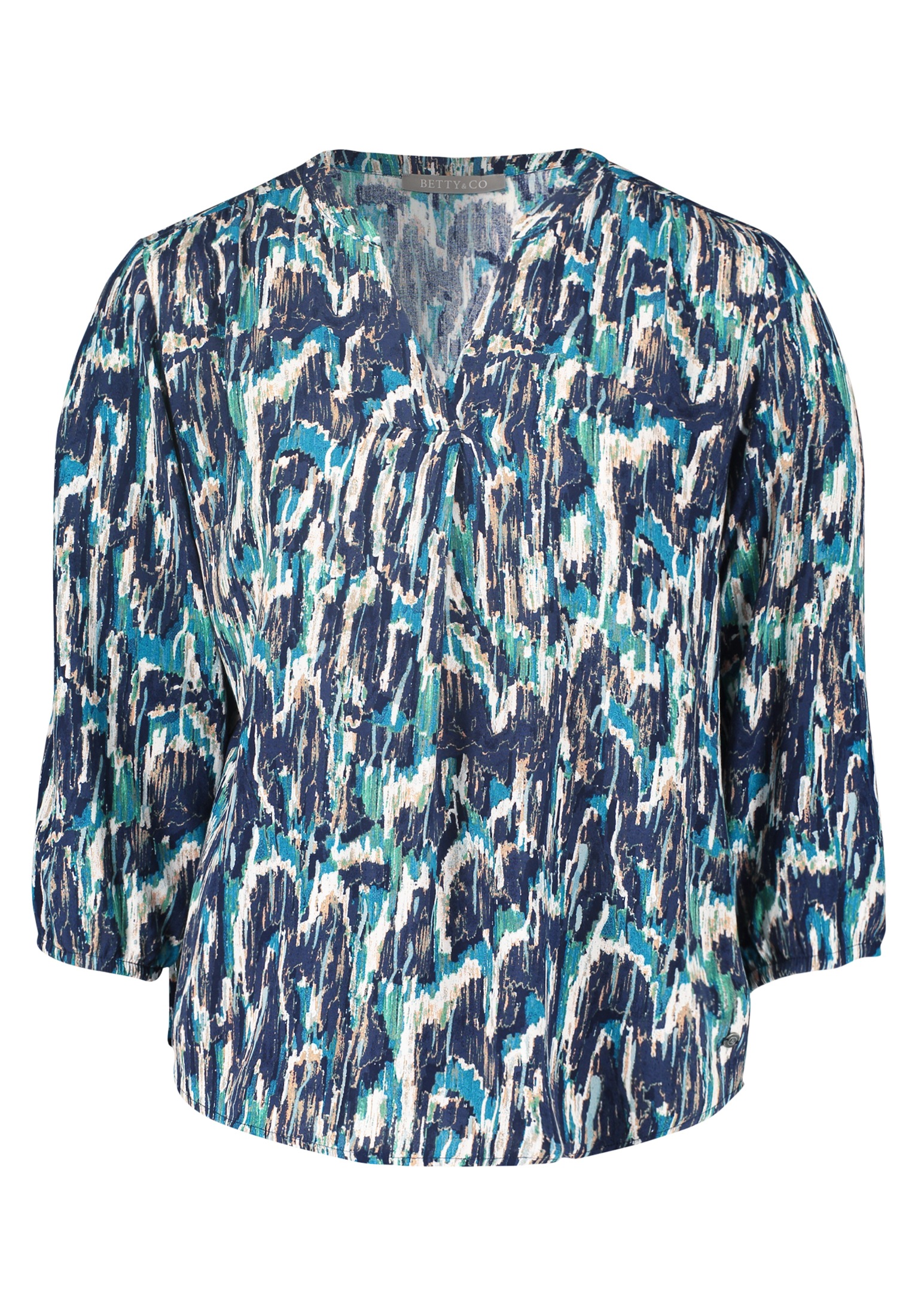 Betty&Co Schlupfbluse "Betty & Co Damen Schlupfbluse mit Print" günstig online kaufen