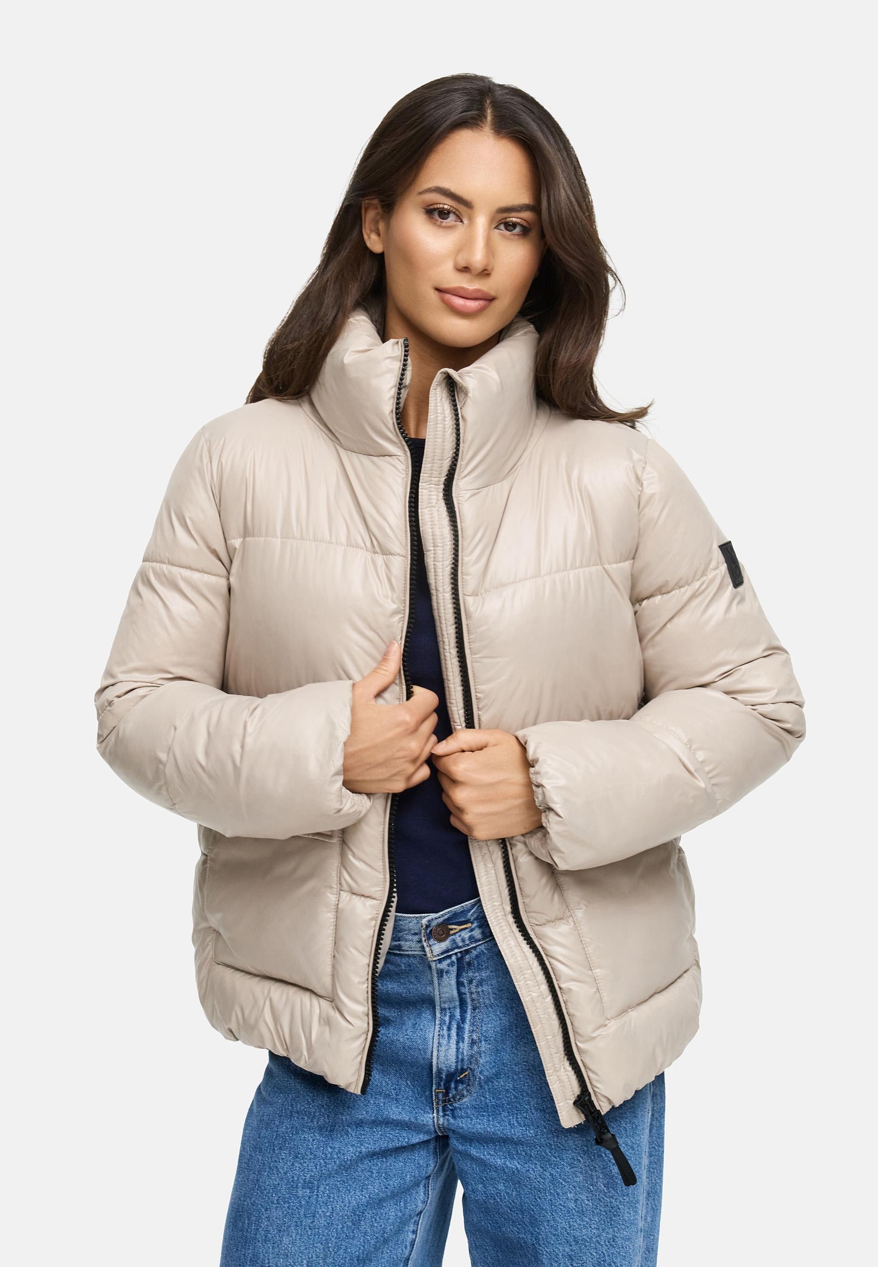 Navahoo Kurzjacke »Eispracht 14«, ohne Kapuze, Kurze gesteppte Damen Winterjacke