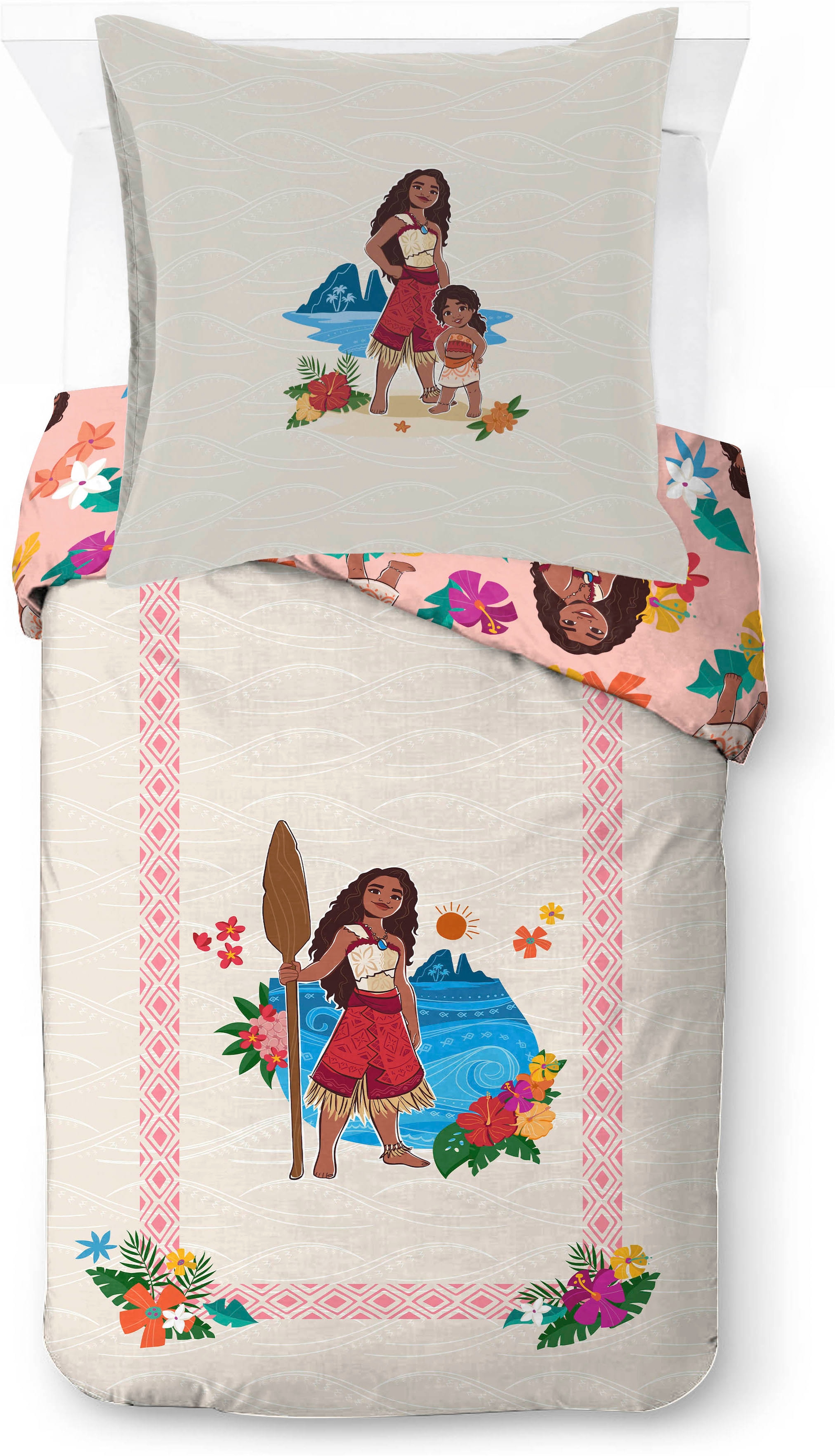 Disney Kinderbettwäsche "Moana Back Together" 2 100% Baumwolle