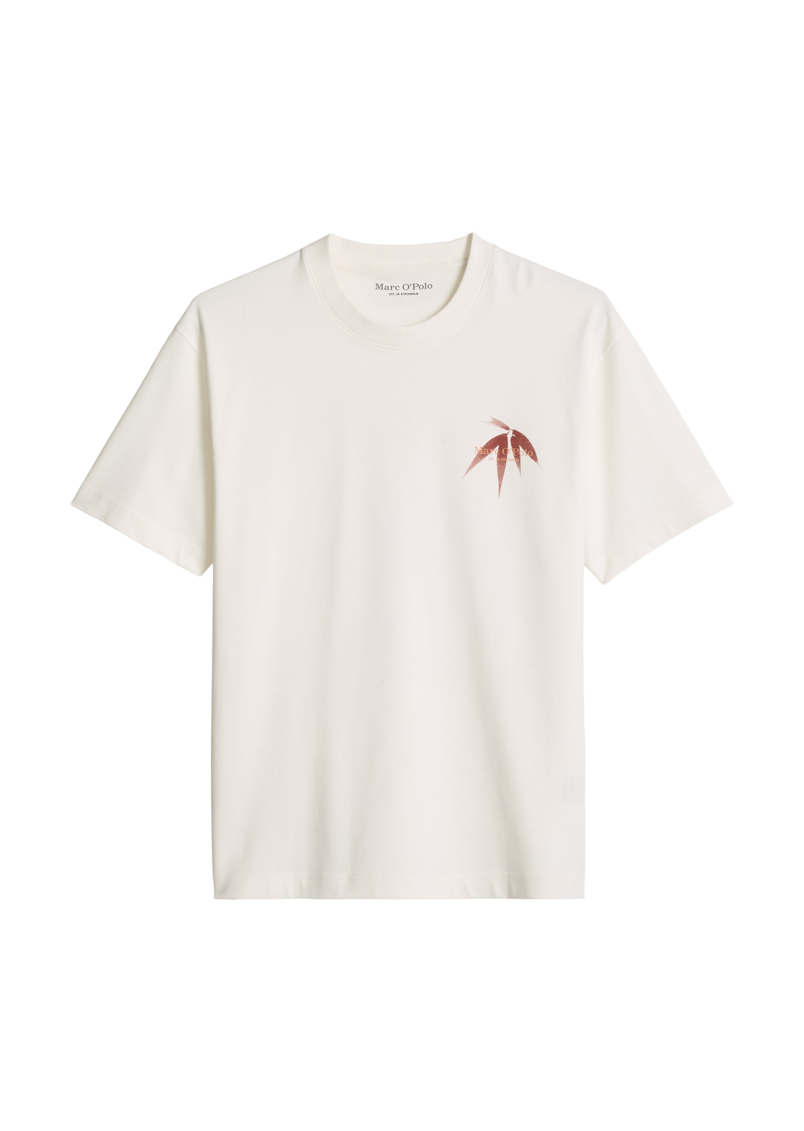 Marc O'Polo T-Shirt »mit saisonalem Rückenprint«