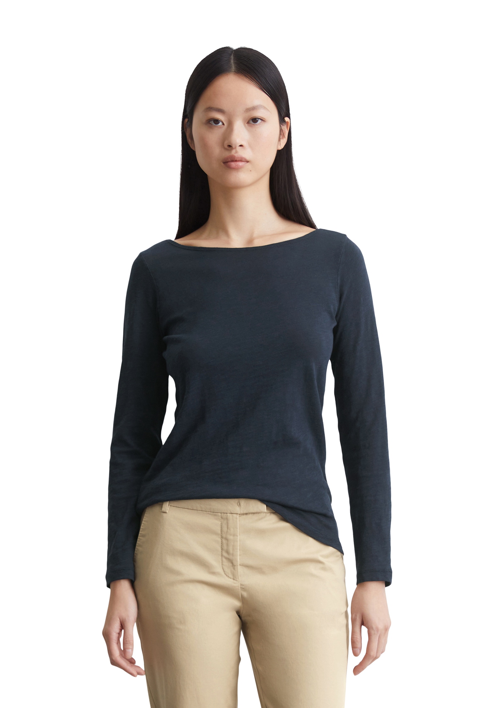 Marc O'Polo Langarmshirt »aus Organic Cotton«