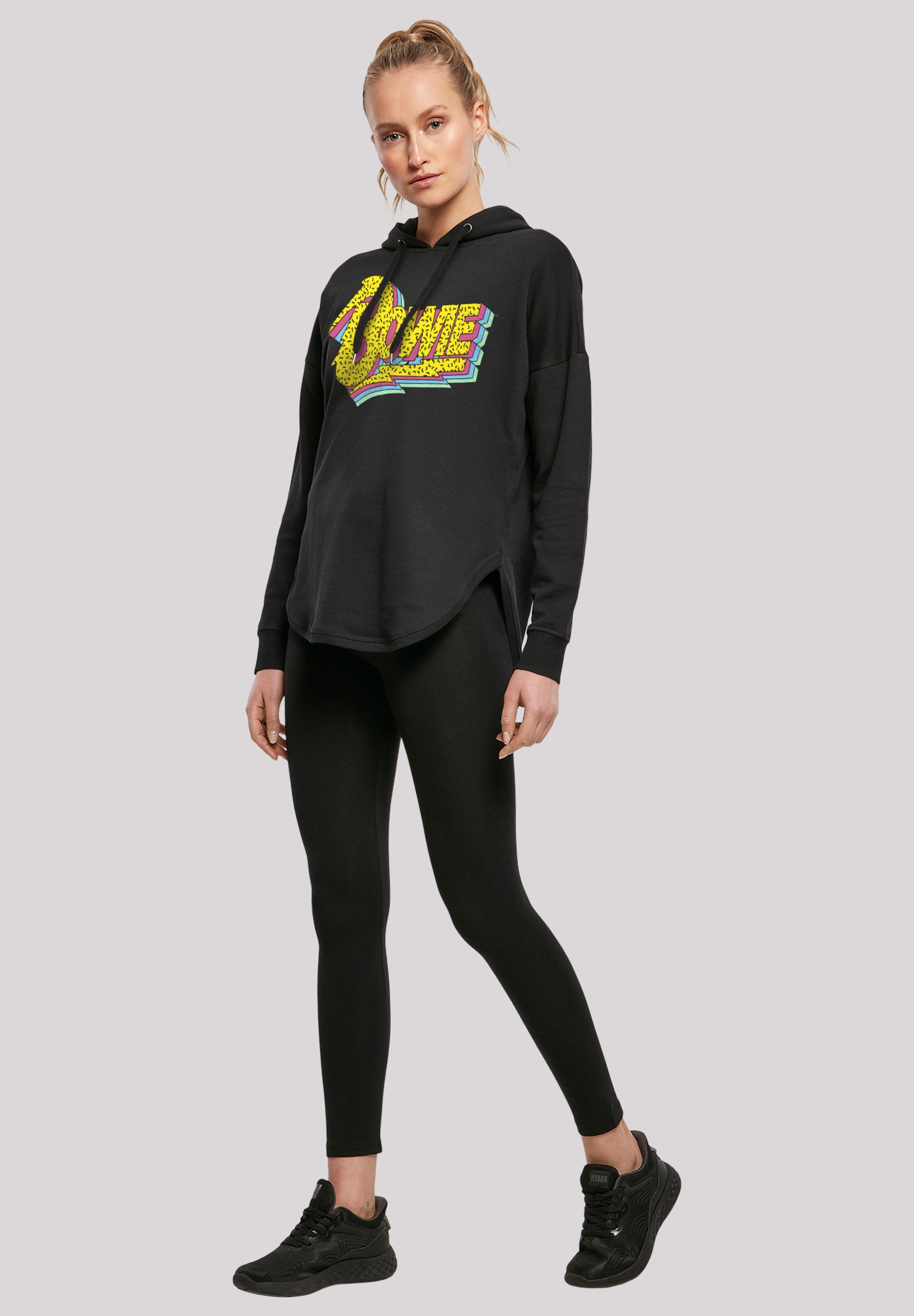 F4NT4STIC Kapuzenpullover »David Bowie Moonlight 90s Logo«, Print
