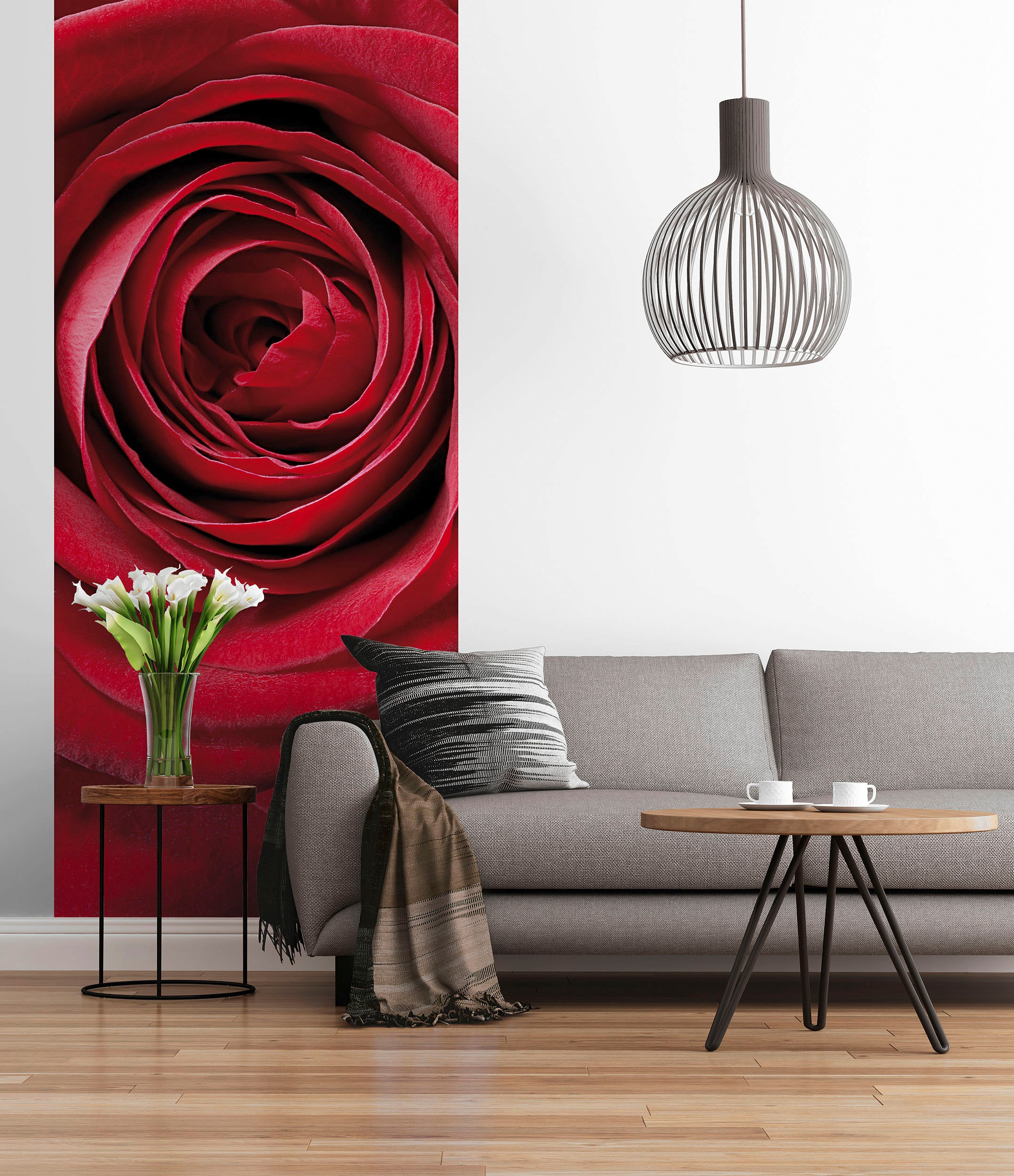 Fototapete »Fototapete - Red Rose - Größe 97 x 220 cm«, bedruckt