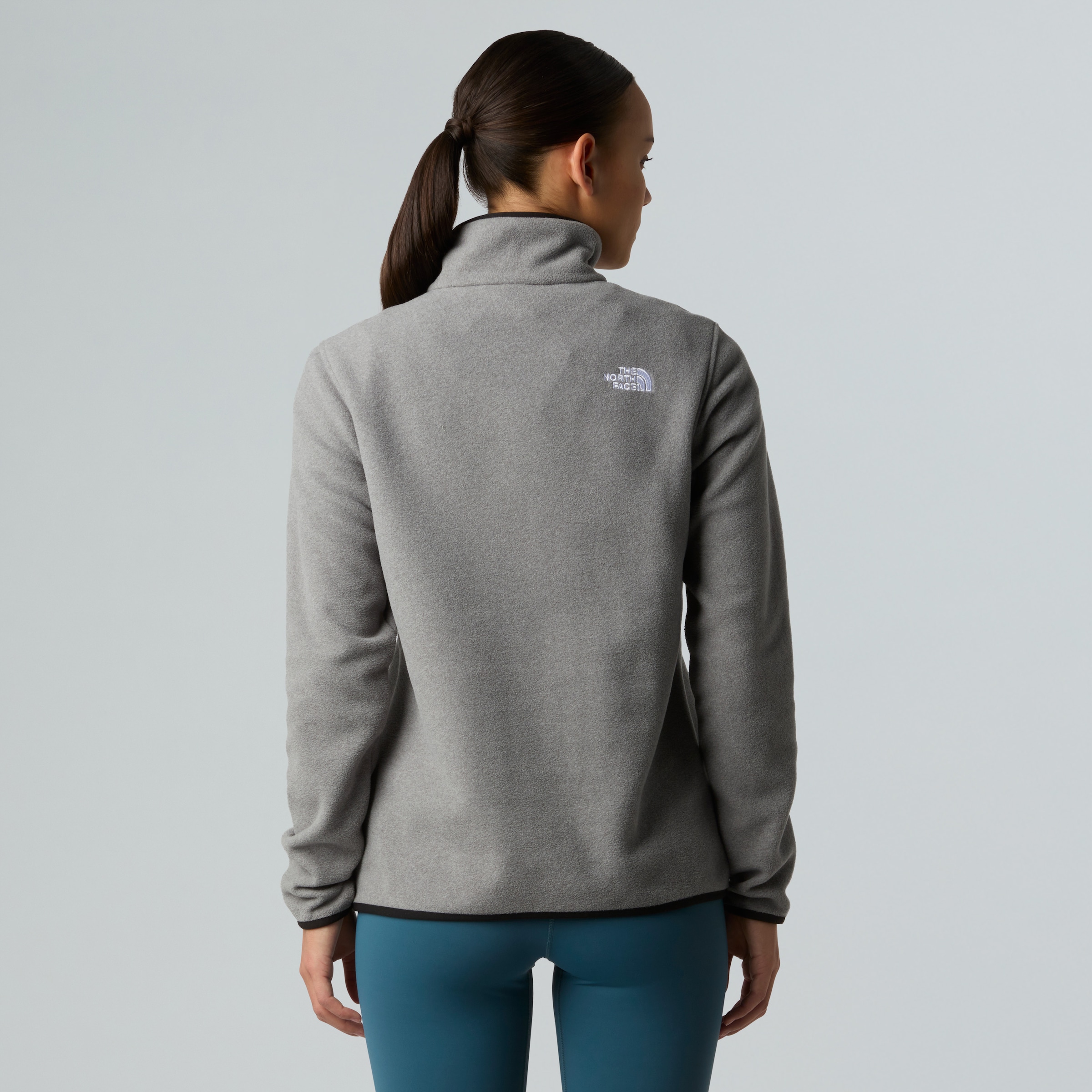The North Face Strickfleece-Pullover »W GLACIER FLEECE 1/4 ZIP JACKET«, (1 tlg.)