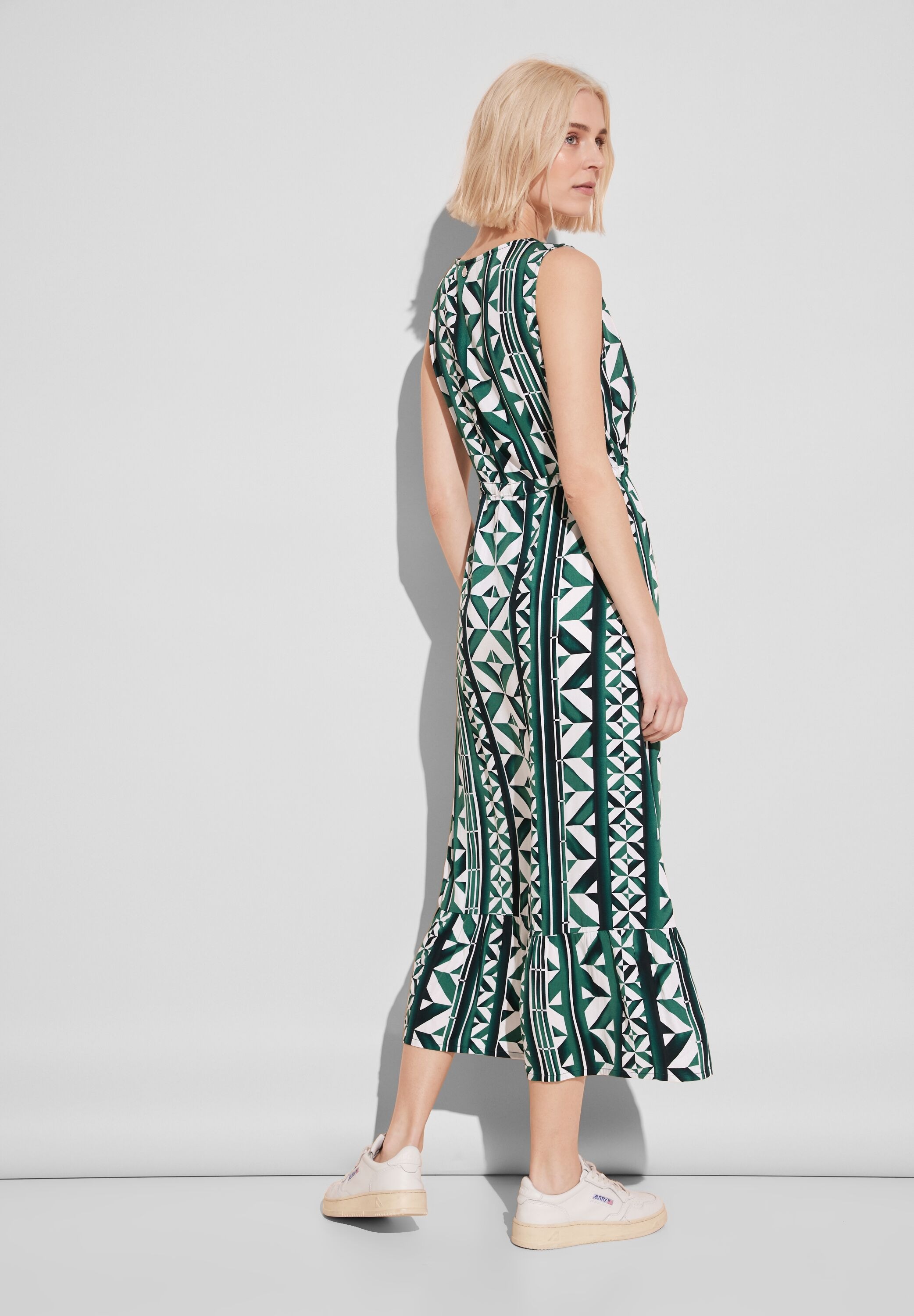 STREET ONE Maxikleid, mit Tunnelzug an der Taille