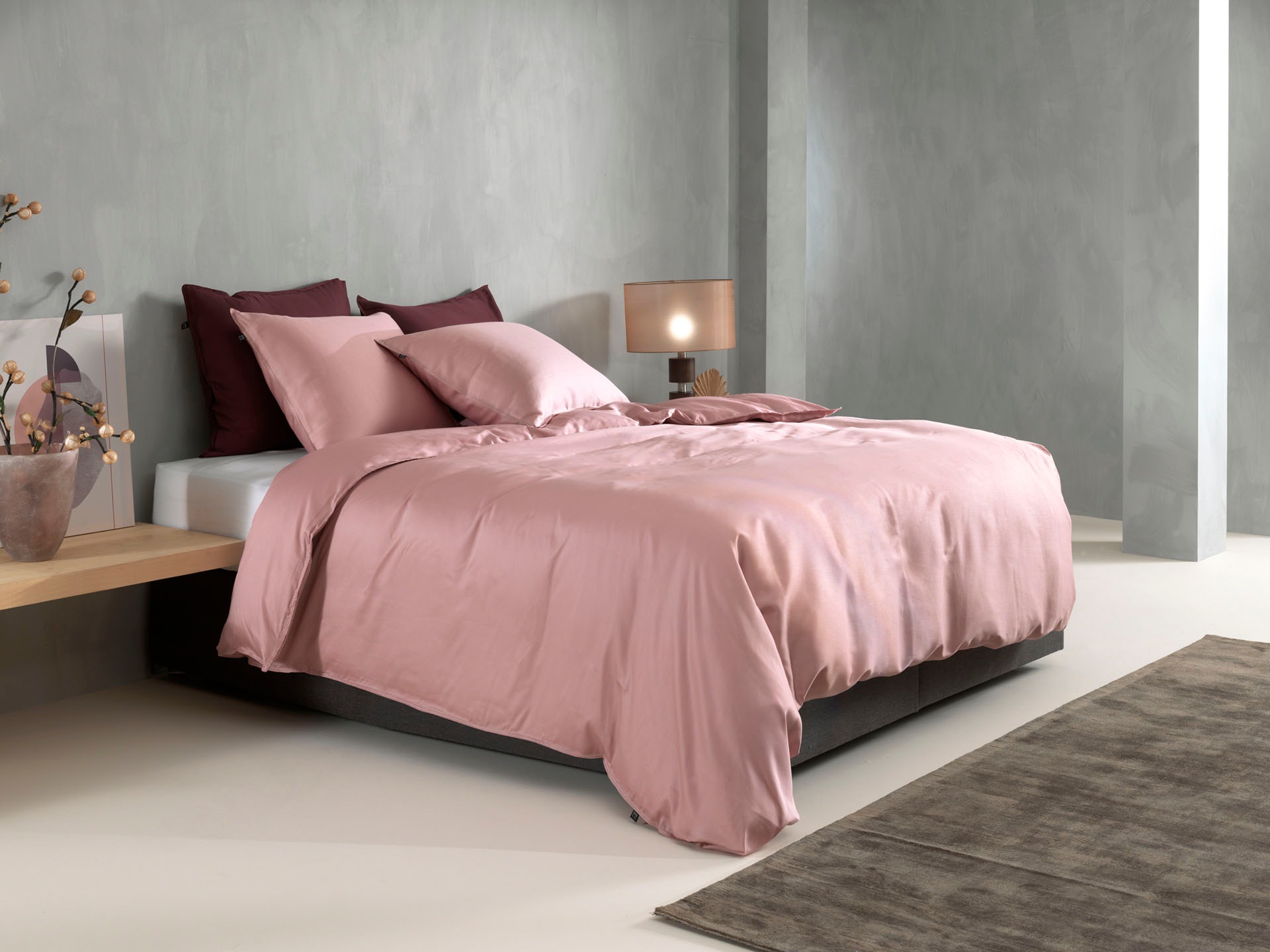 ZO HOME "Zohome Baumwolle Mako-Satin Bettwäsche Satinado" 1 Stk. Bettwäsche aus 100% Baumwolle, hochwertige Mako-Satin, ab 135x200 cm.