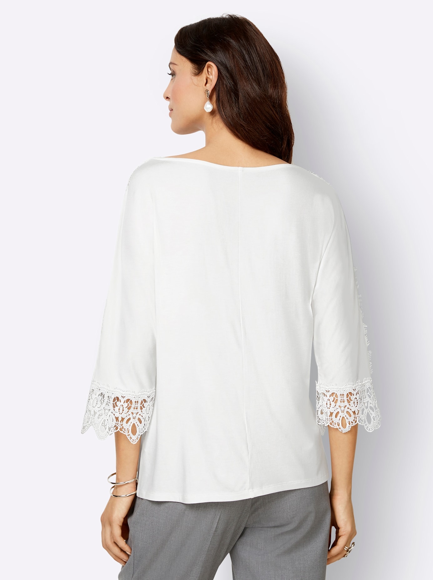 Lady Spitzenshirt »Shirt«, (1 tlg.)