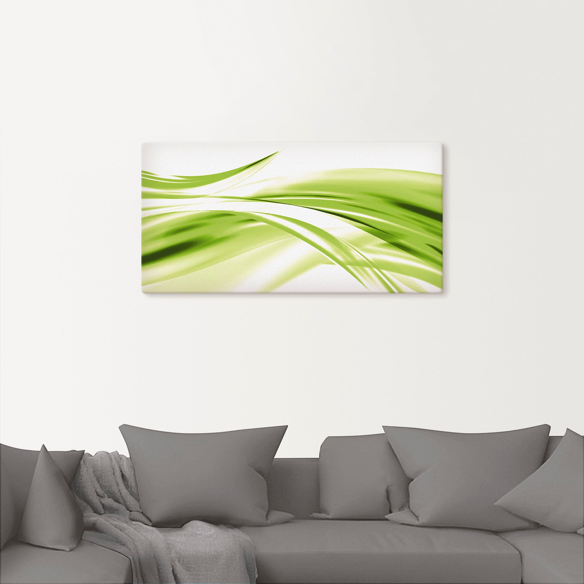 Artland Leinwandbild "Schöne Welle - Abstrakt" Gegenstandslos 1 Stk. tlg. a günstig online kaufen