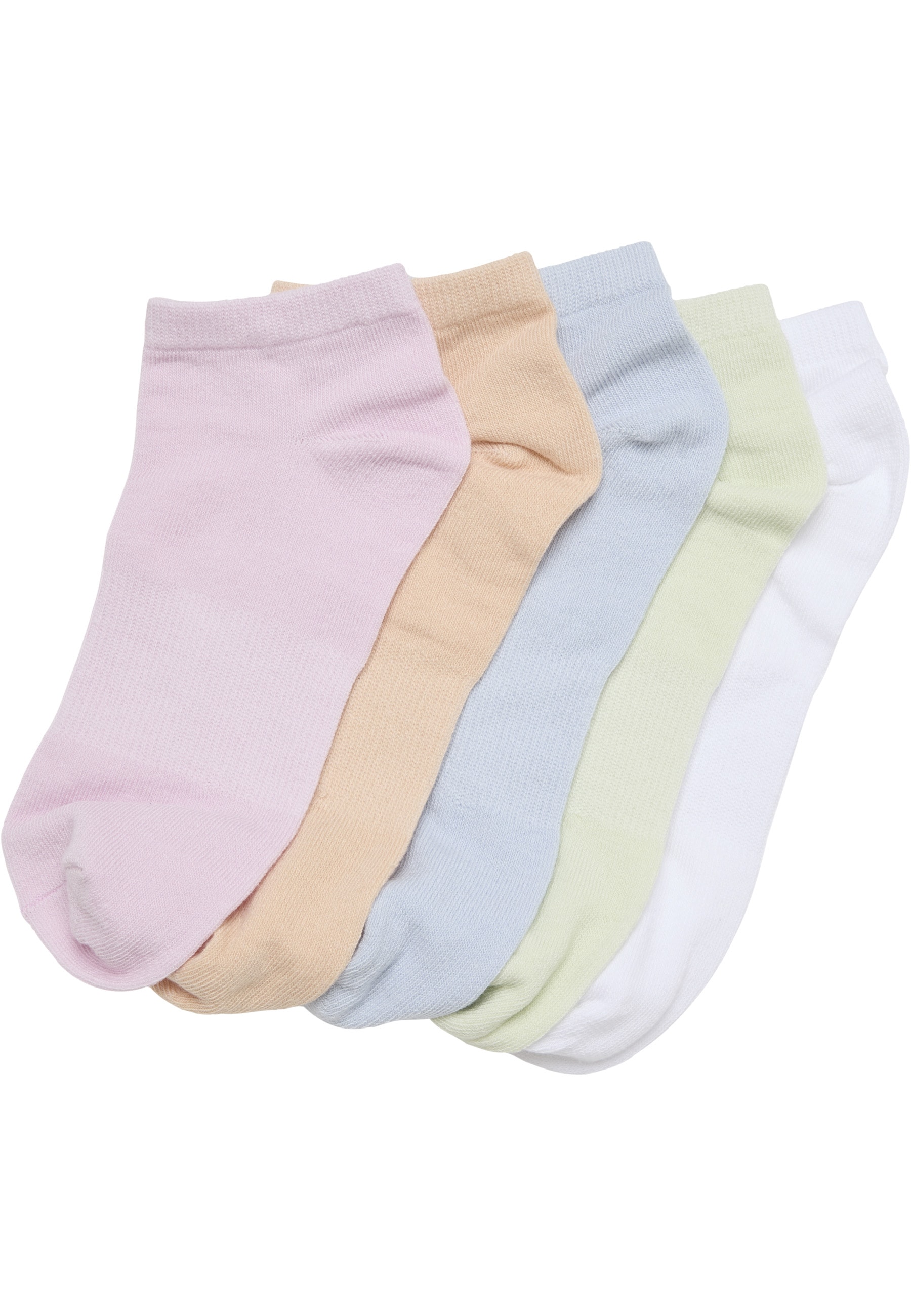 URBAN CLASSICS Strümpfe "Urban Classics Unisex No Show Socks 5-Pack" 1 Paar tlg.