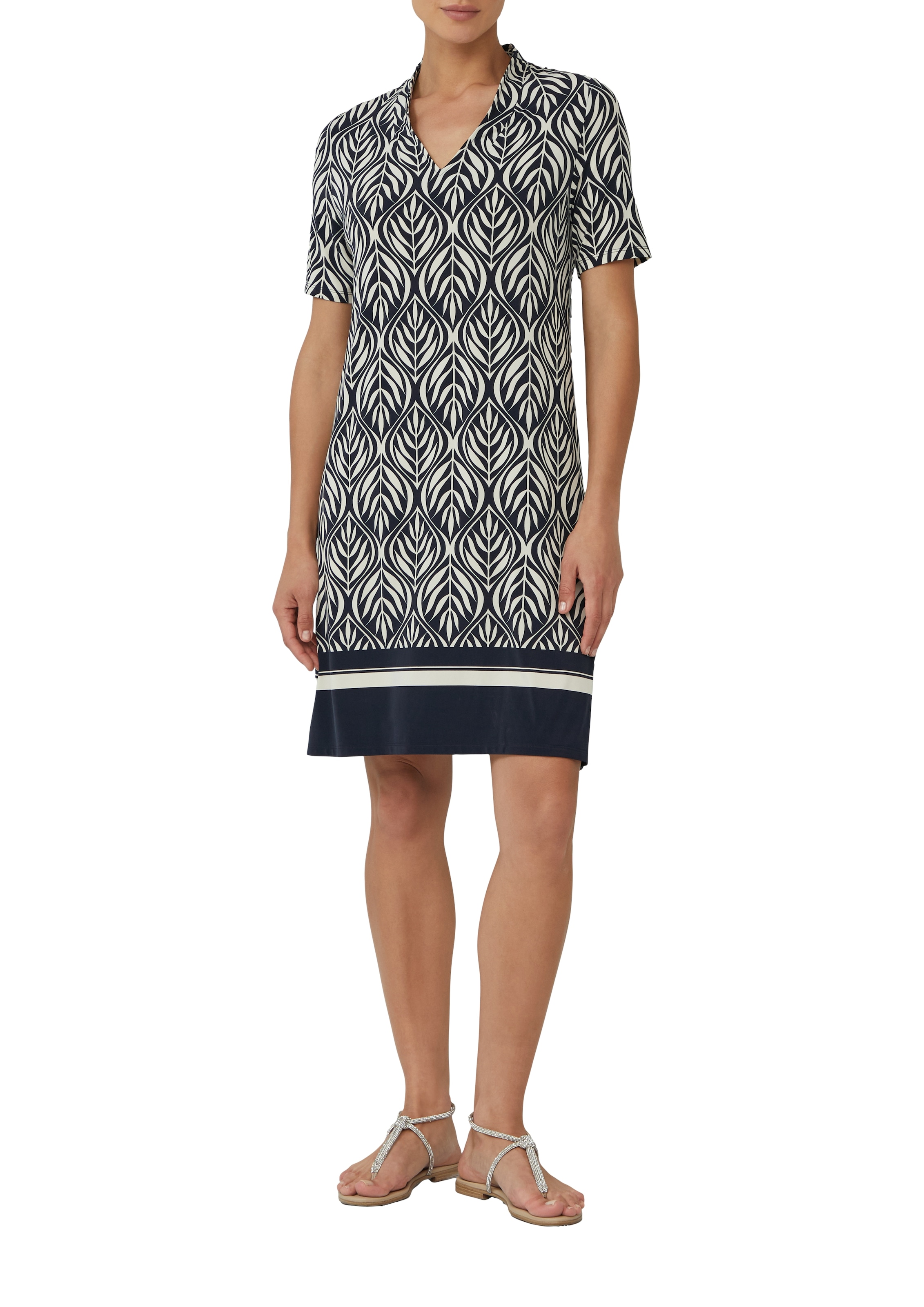 s.Oliver BLACK LABEL Sommerkleid, mit All-Over Print günstig online kaufen