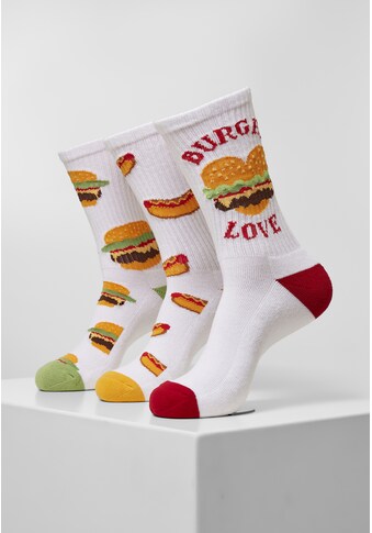 MisterTee  Freizeitsocken »Accessories Burger Hot...