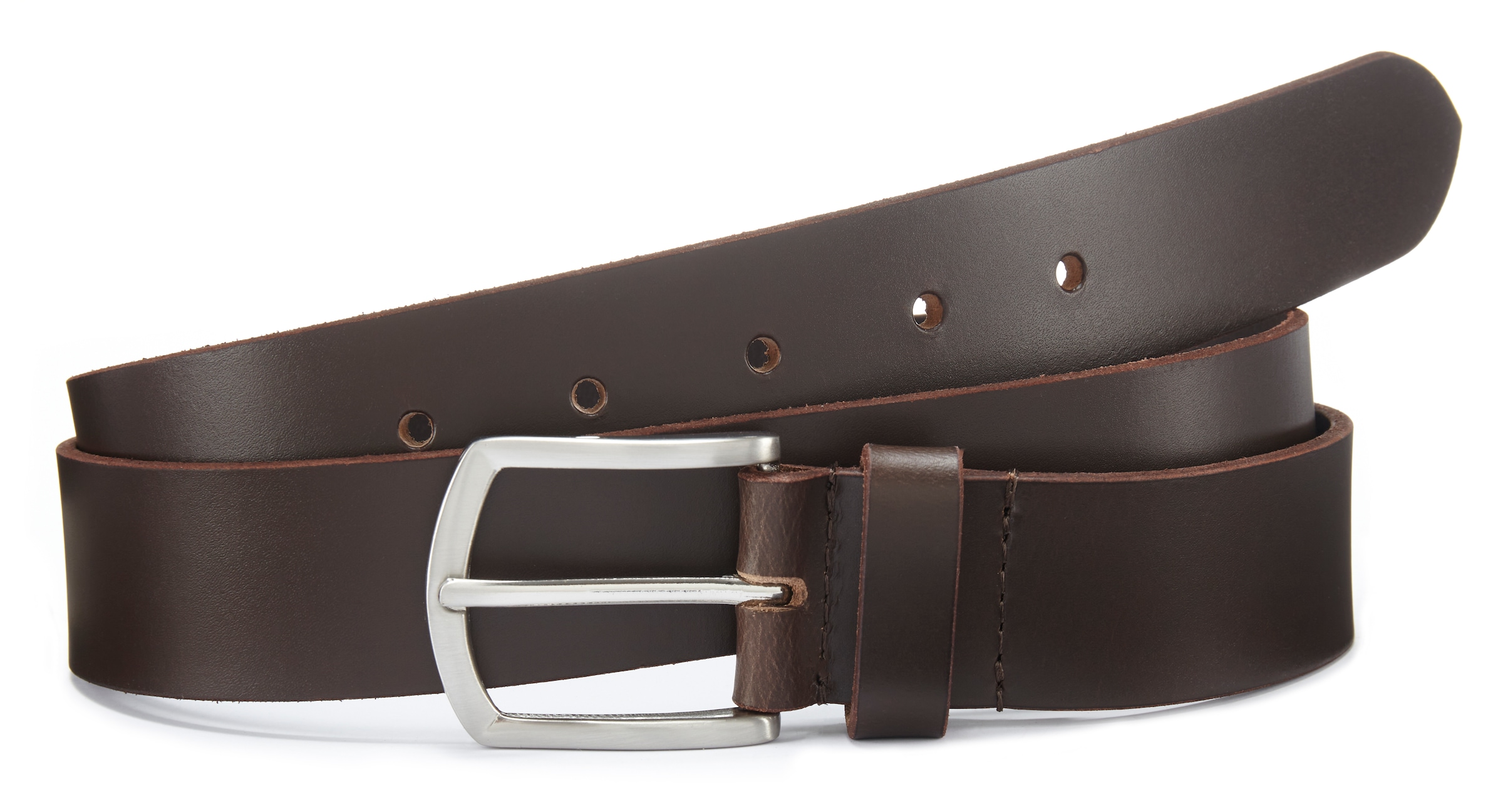 John Devin Hüftgürtel "Ledergürtel, Hosengürtel, Jeansgürtel, Herrengürtel, Anzuggürtel" Gürtel für Jeans & Hosen, aus hochwertigem Leder